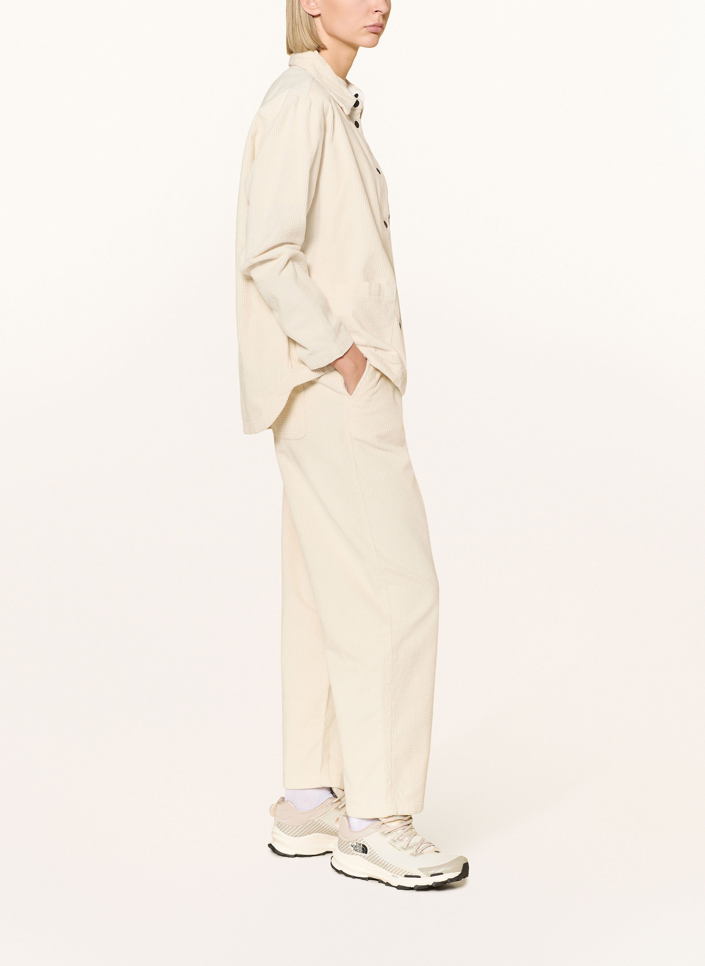 Thumbnail - Knowledgecotton Apparel Cordhose Chloe weiss