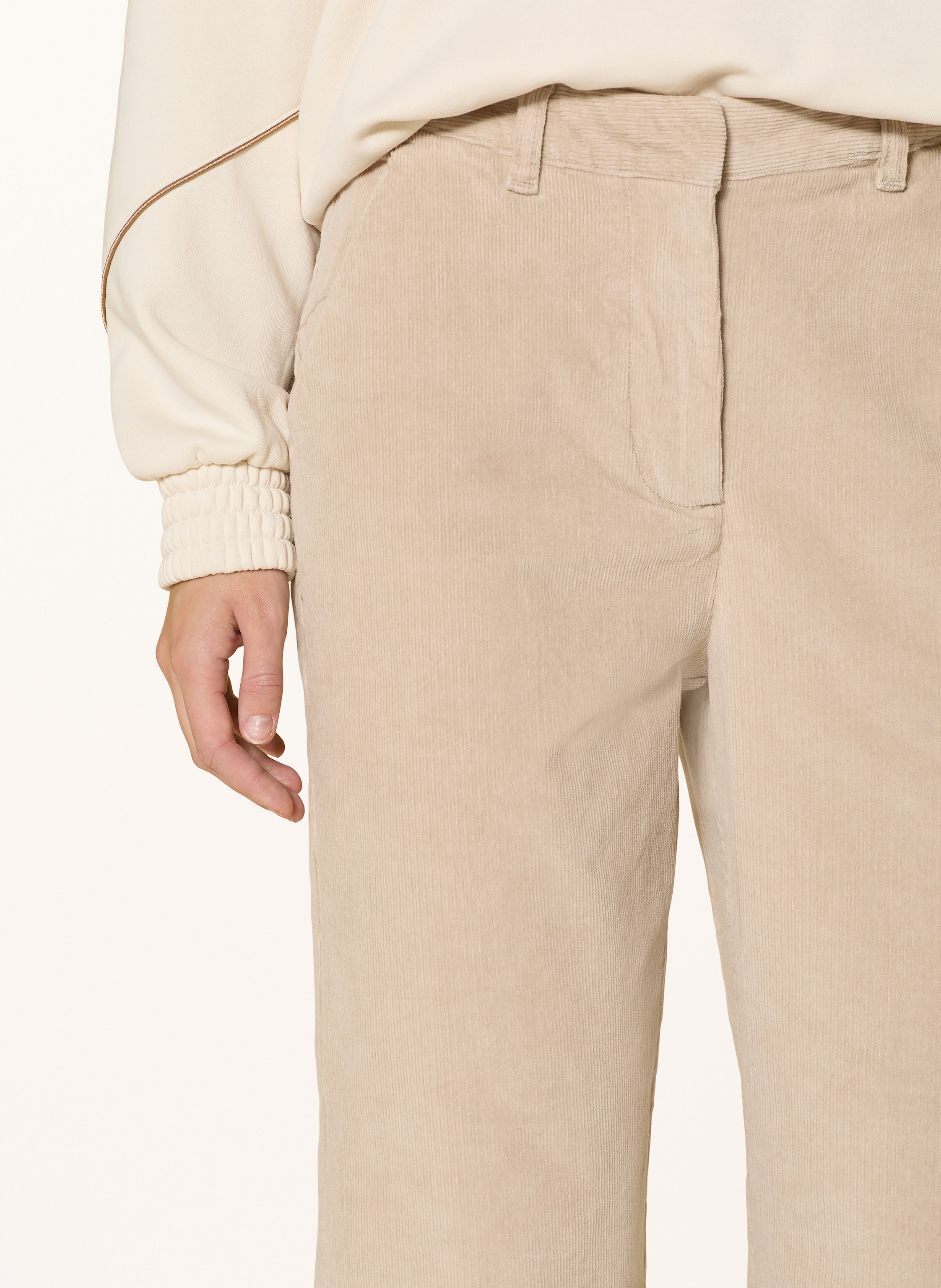 Thumbnail - Knowledgecotton Apparel Cordhose Posey beige