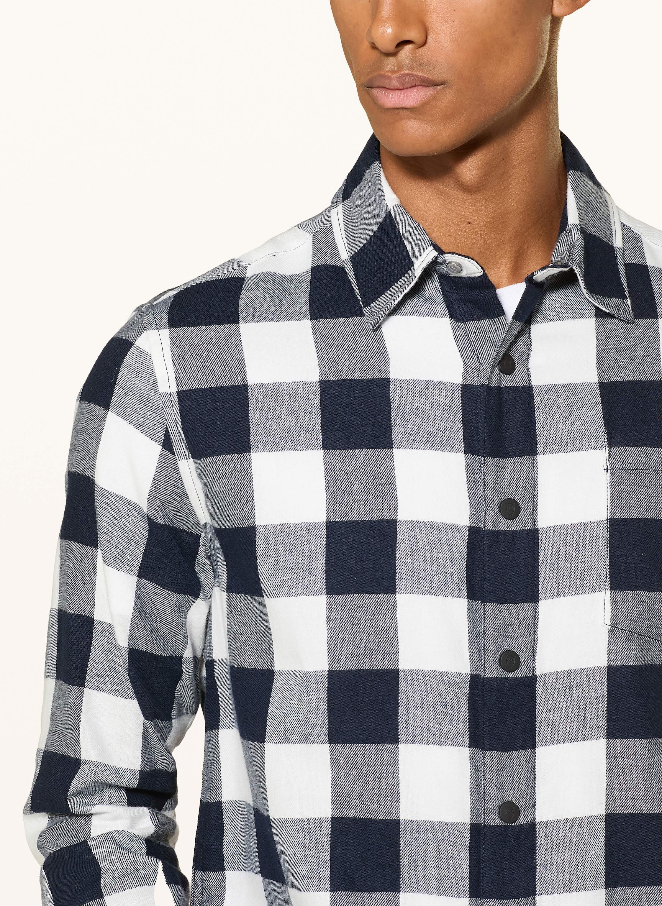 Thumbnail - Knowledgecotton Apparel Outdoor-Hemd Regular Fit blau