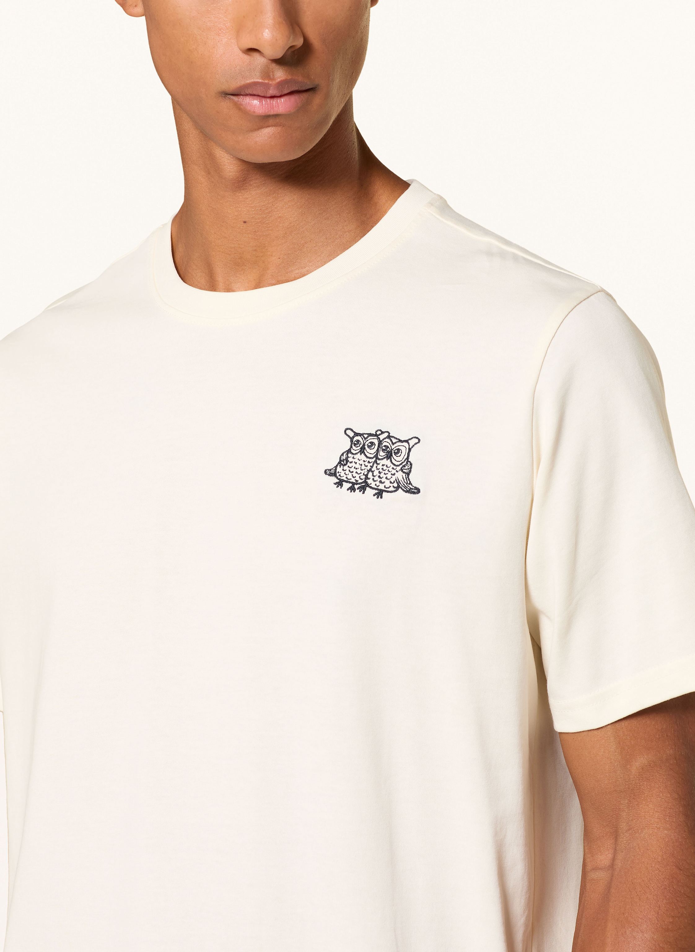 Thumbnail - Knowledgecotton Apparel T-Shirt weiss