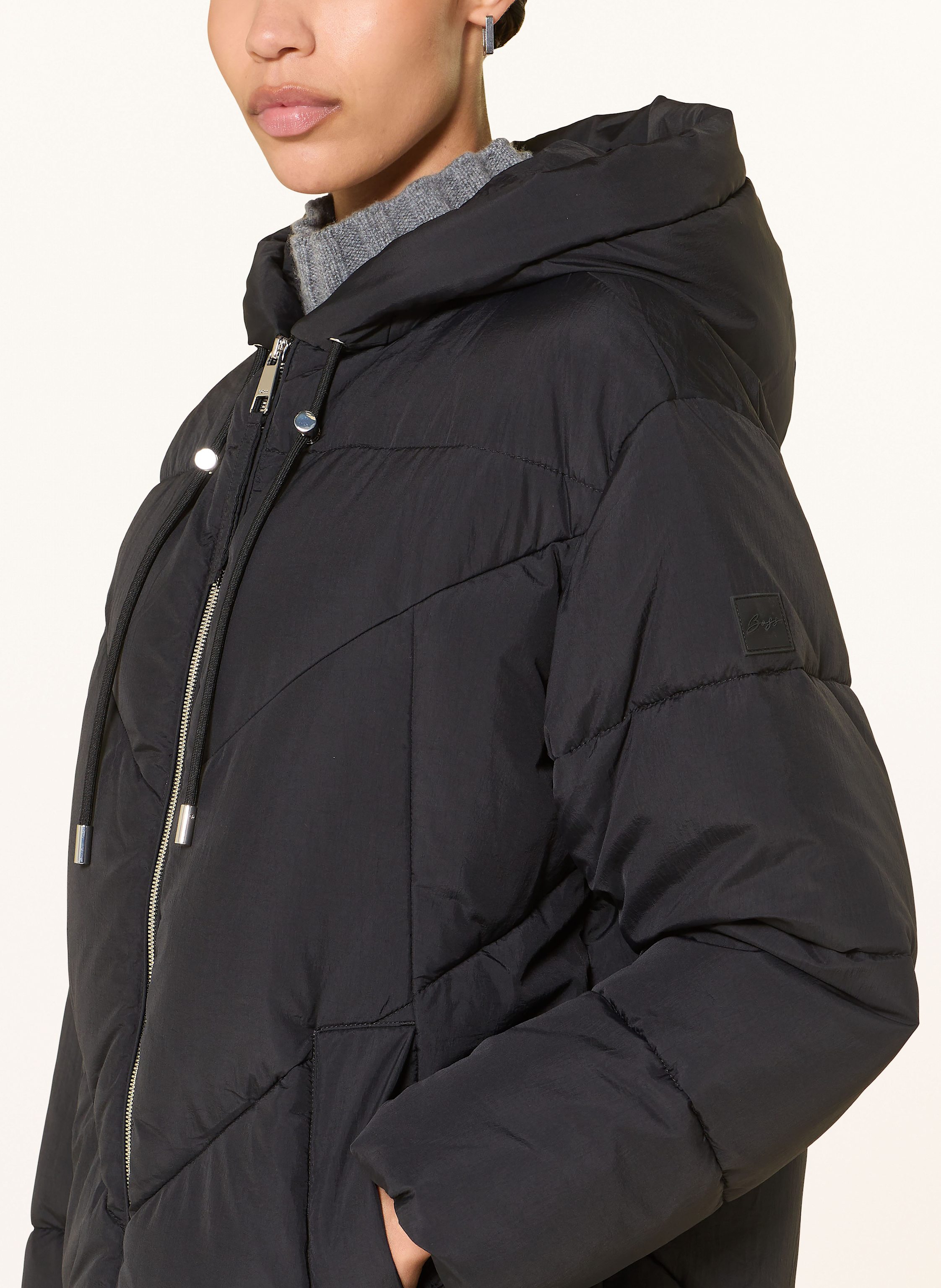 Thumbnail - Boss Steppmantel Piapolly schwarz