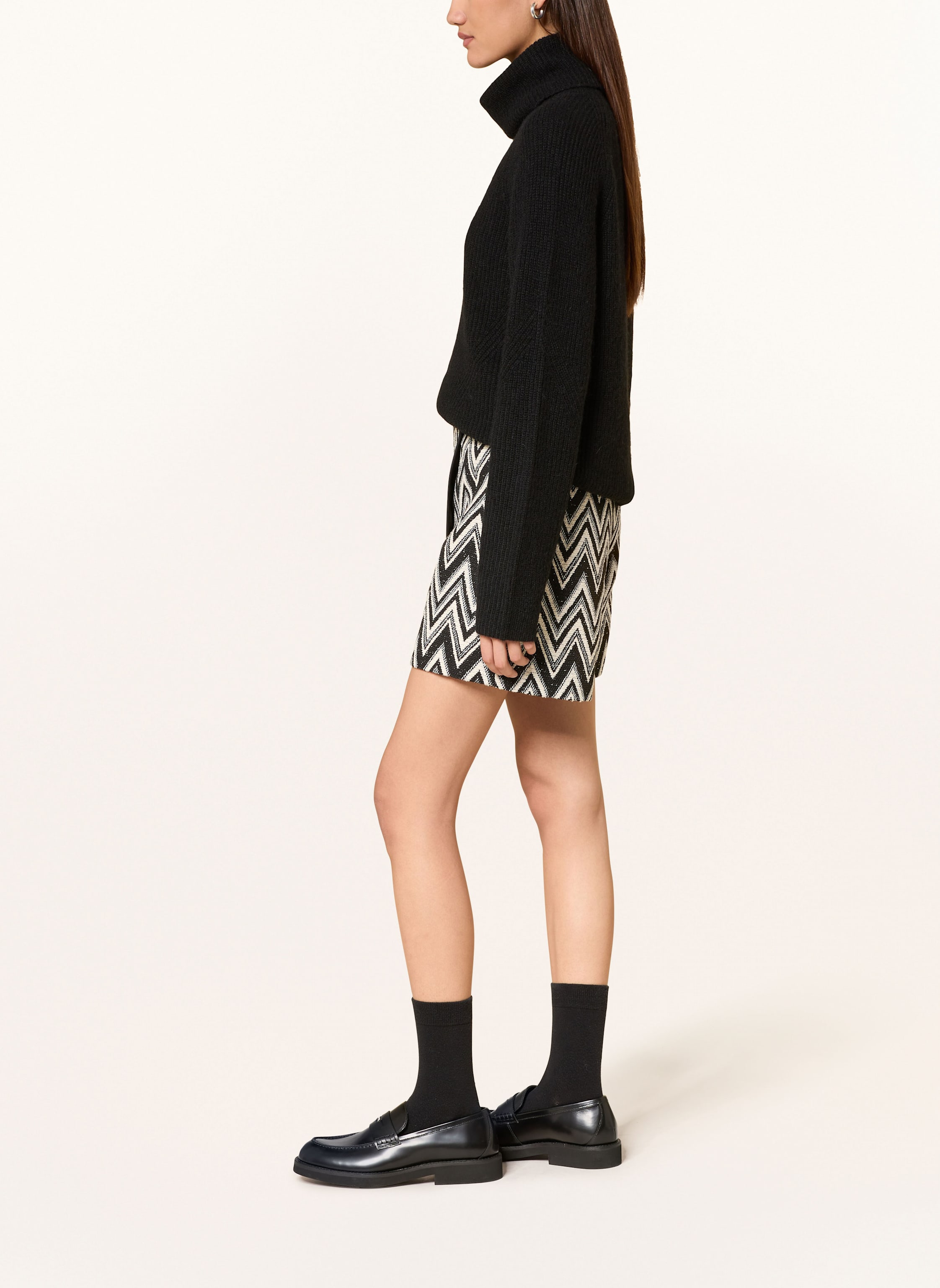 Thumbnail - Boss Skort Tijaca blau