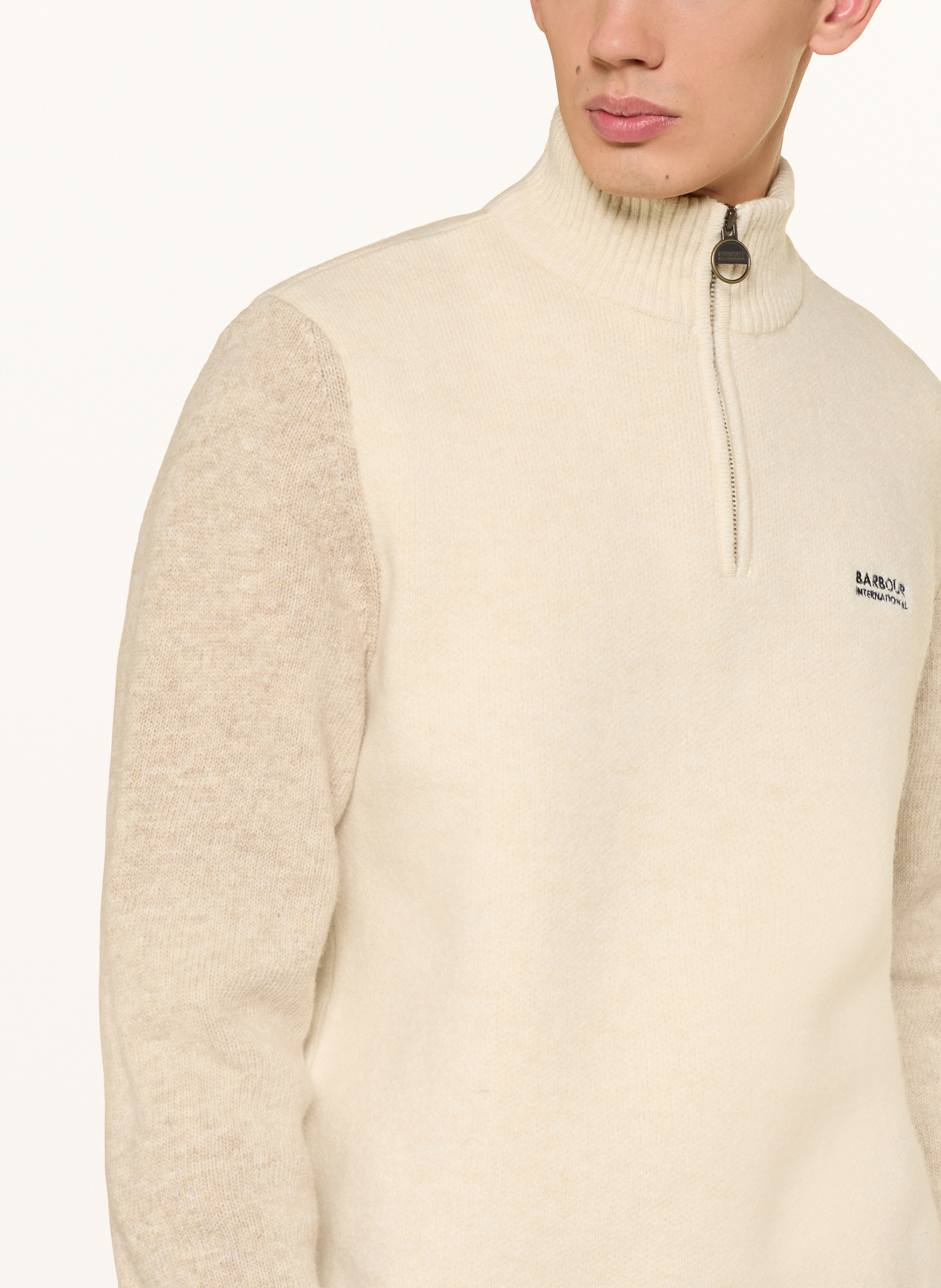 Thumbnail - Barbour International Troyer weiss