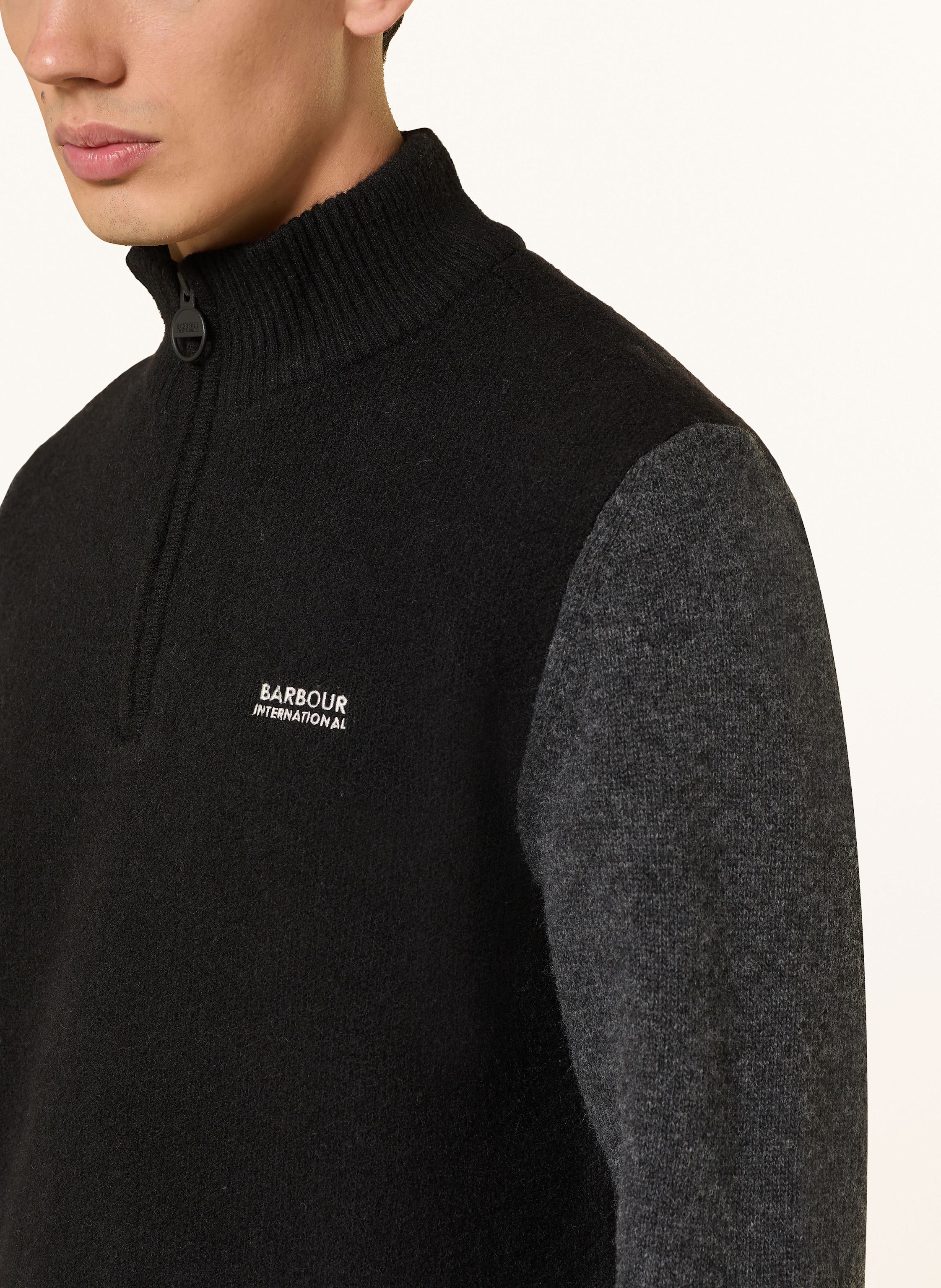 Thumbnail - Barbour International Troyer schwarz