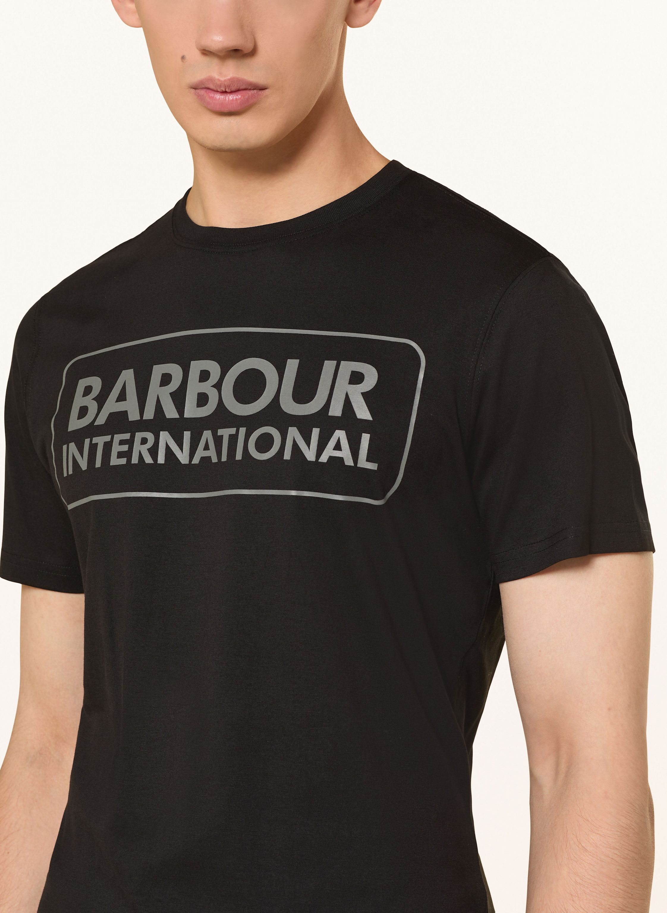 Thumbnail - Barbour International T-Shirt schwarz