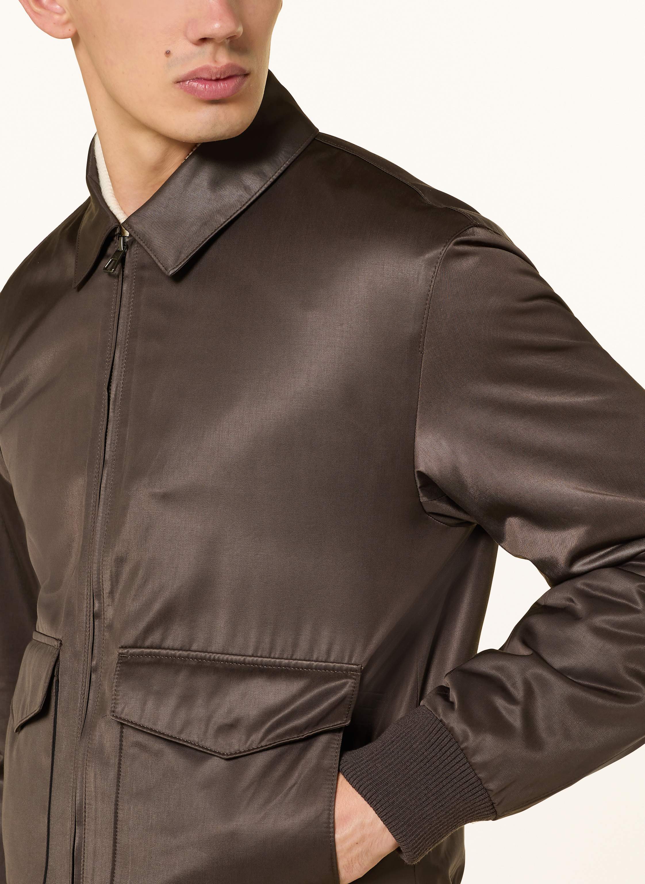 Thumbnail - Boss Blouson Cinsun braun