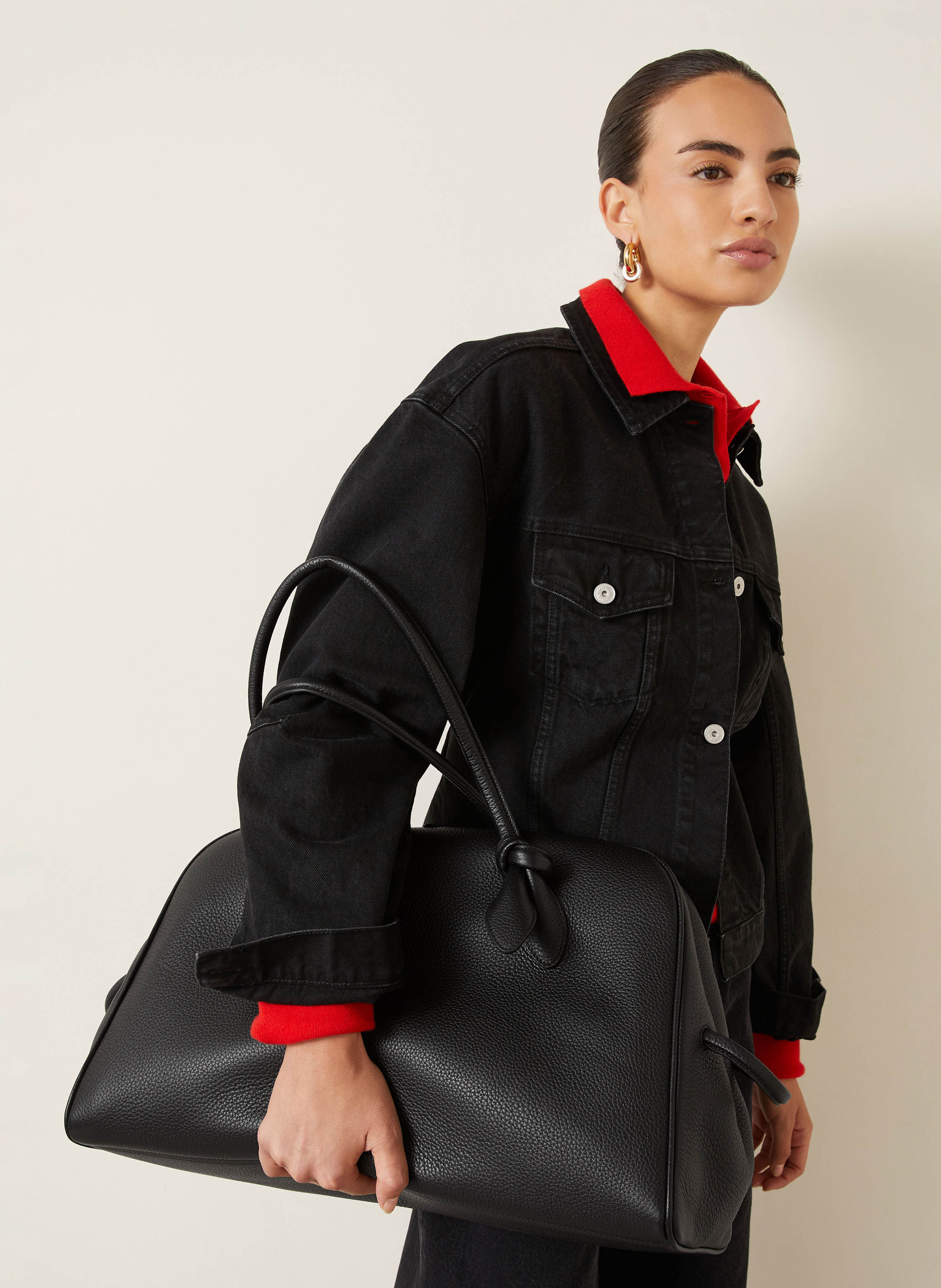 Thumbnail - Jacquemus Handtasche Le Grand Turismo schwarz