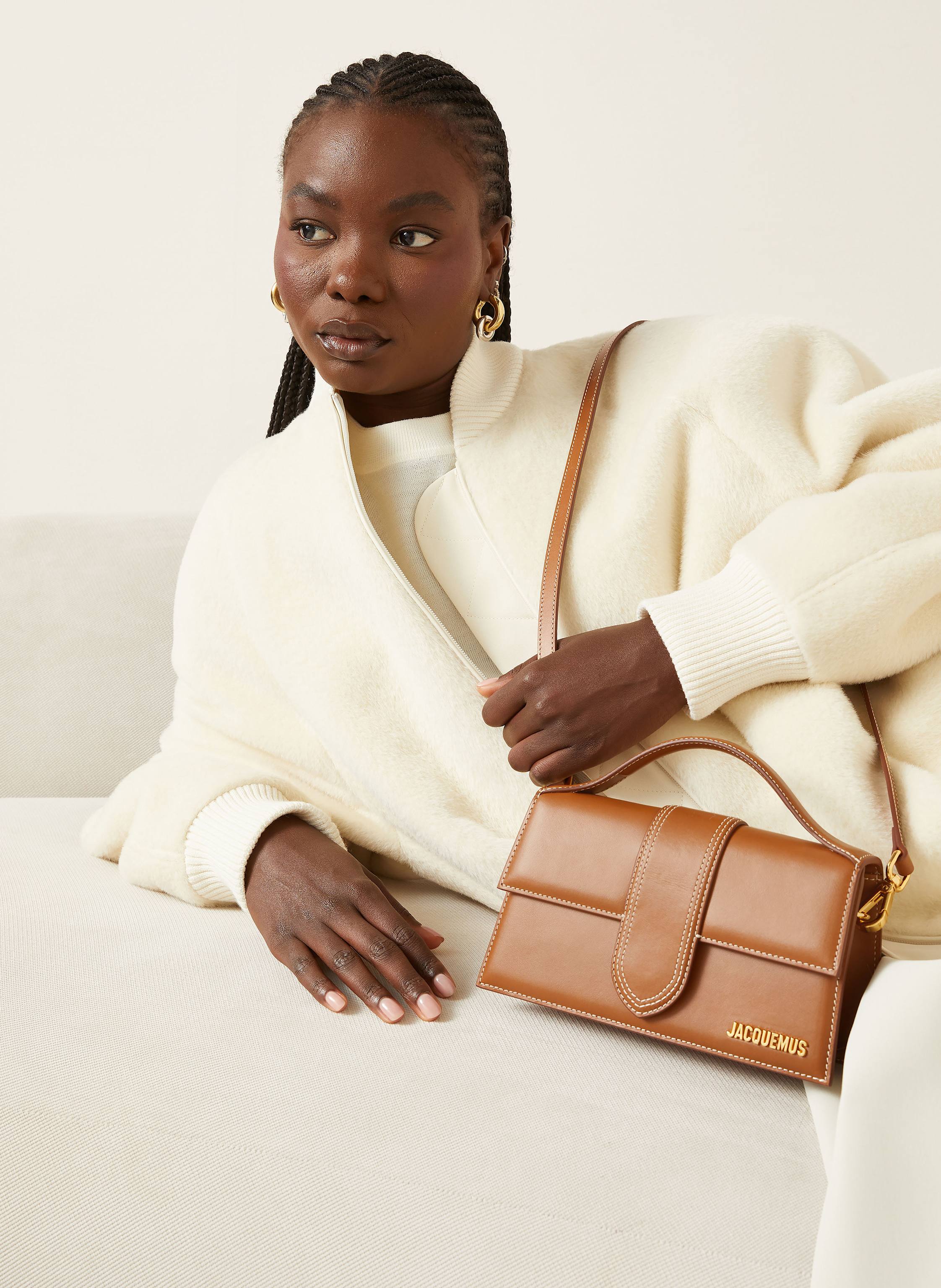 Thumbnail - Jacquemus Umhängetasche Le Grand Bambino braun