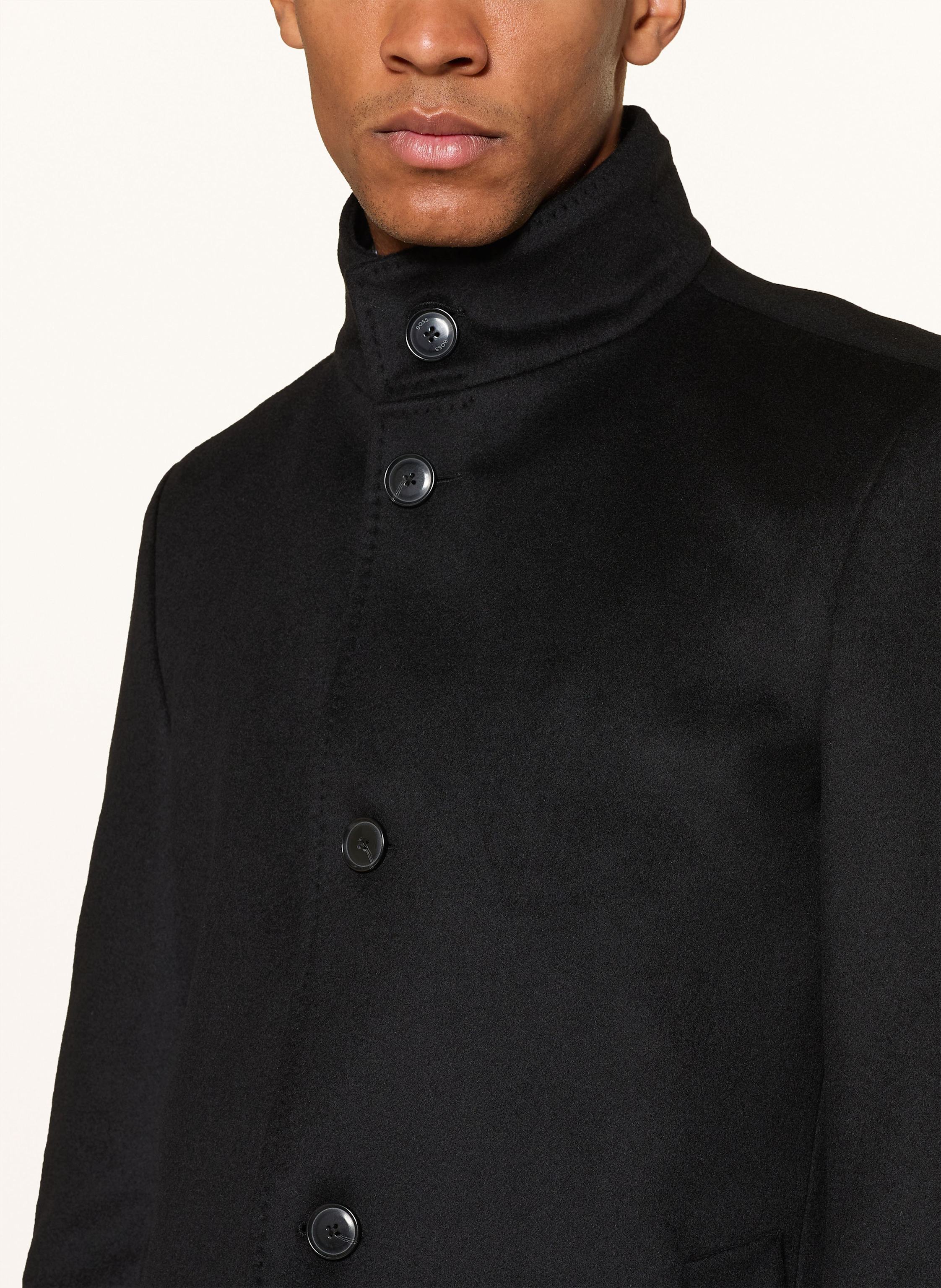 Thumbnail - Boss Wollmantel Hyde schwarz