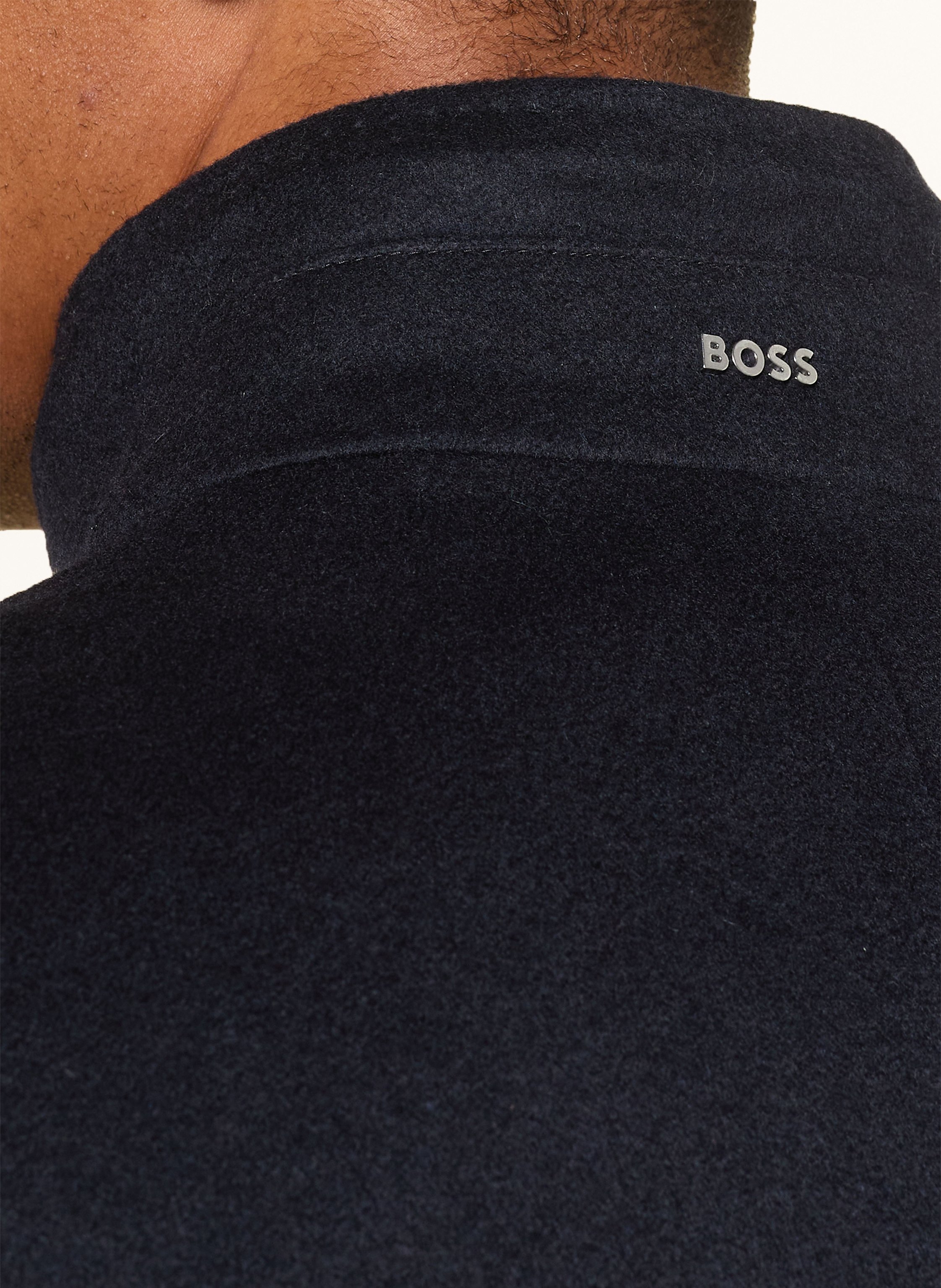 Thumbnail - Boss Wollmantel Hyde blau