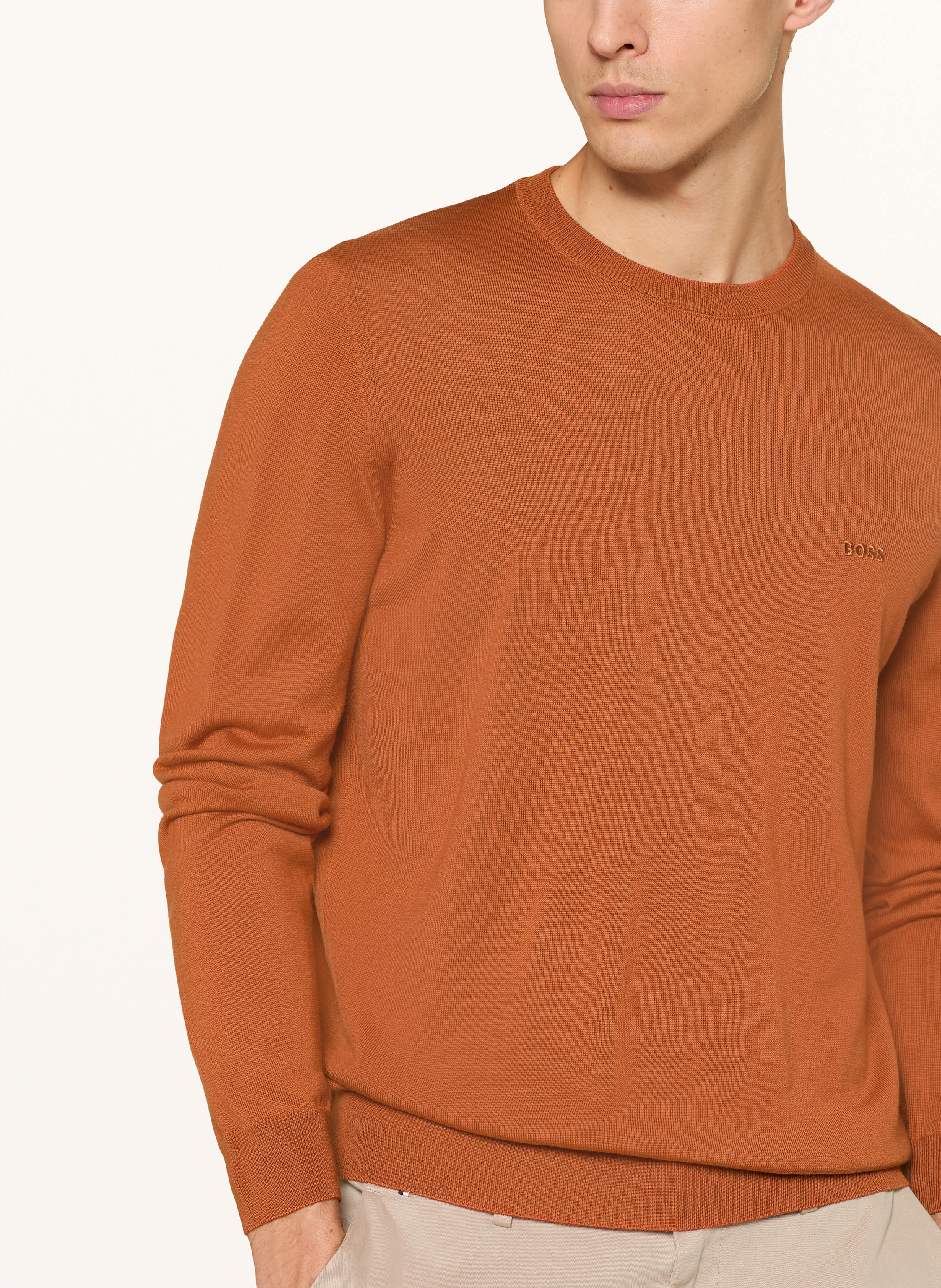 Thumbnail - Boss Pullover Botto orange