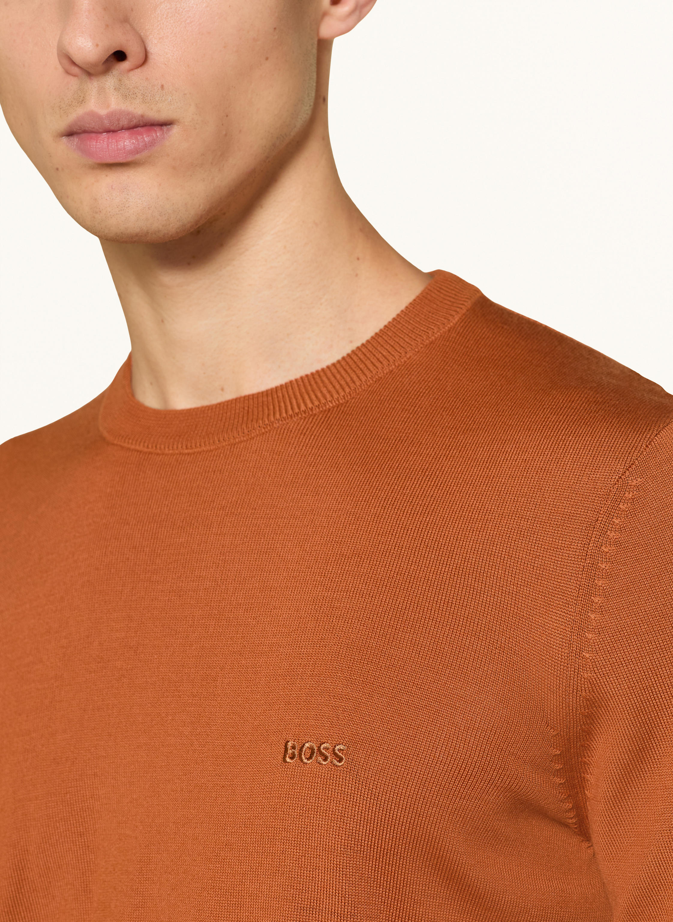 Thumbnail - Boss Pullover Botto orange