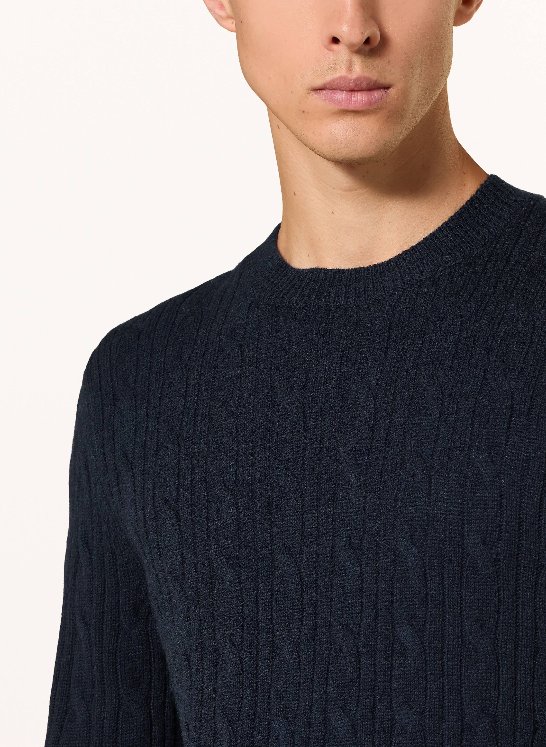 Thumbnail - Boss Pullover Hetico blau