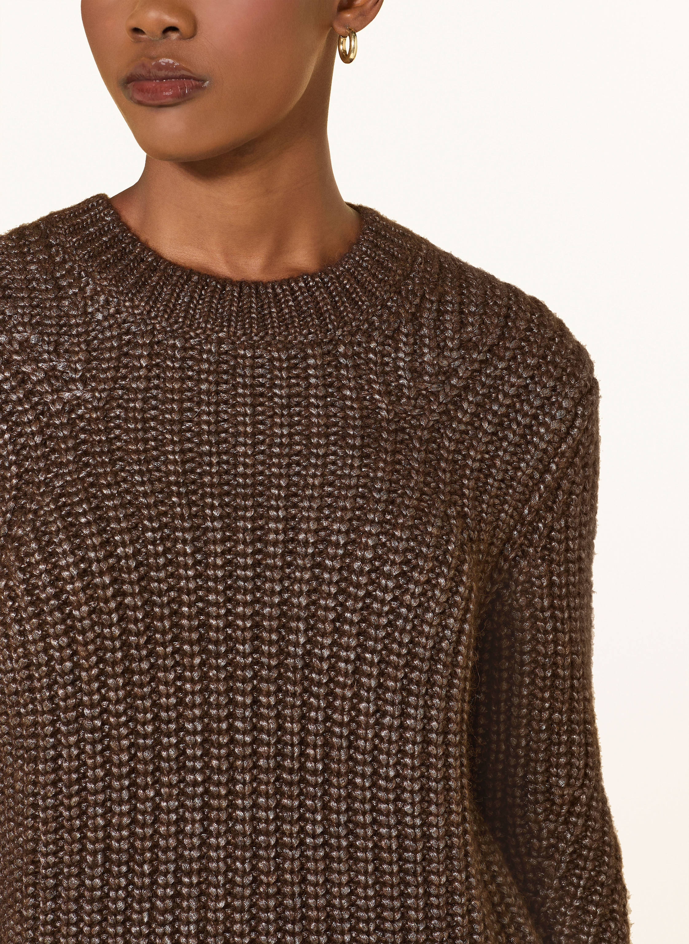 Thumbnail - Herno Pullover Mit Alpaka braun