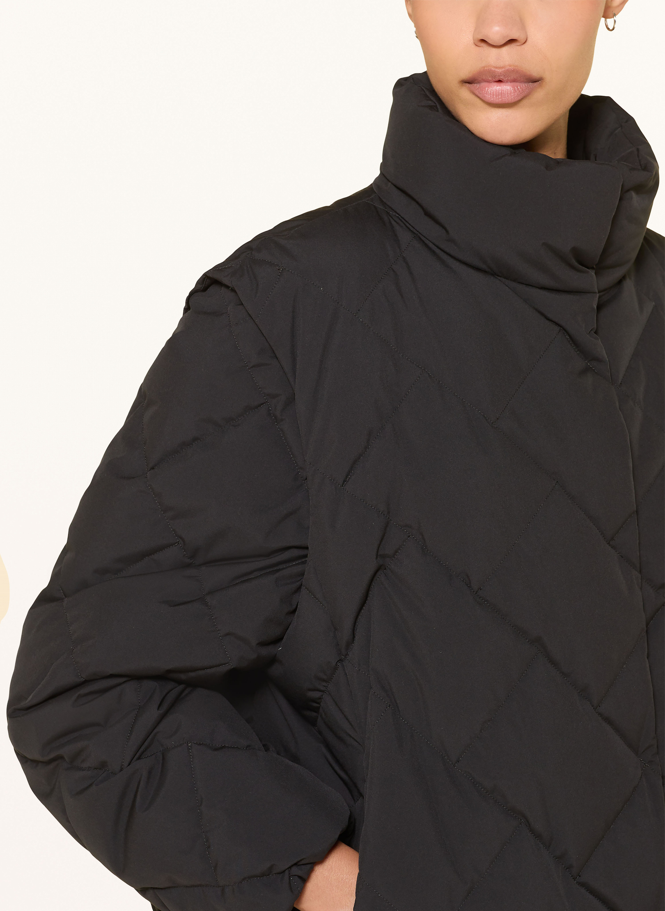 Thumbnail - Herno Daunenjacke Mit Abnehmbaren Ärmeln schwarz