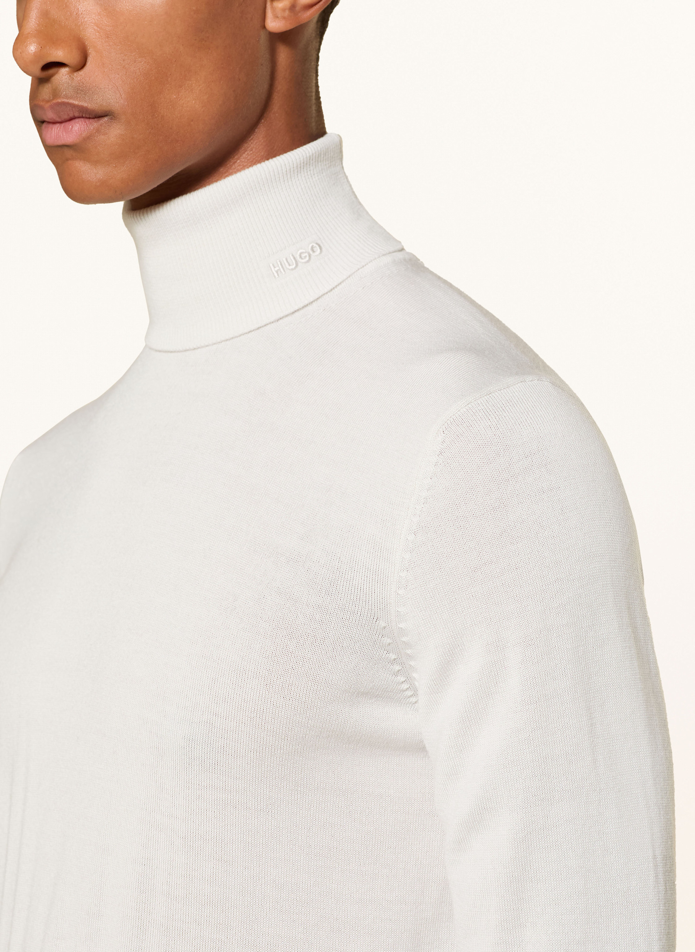 Thumbnail - Hugo Rollkragenpullover San Thomas weiss