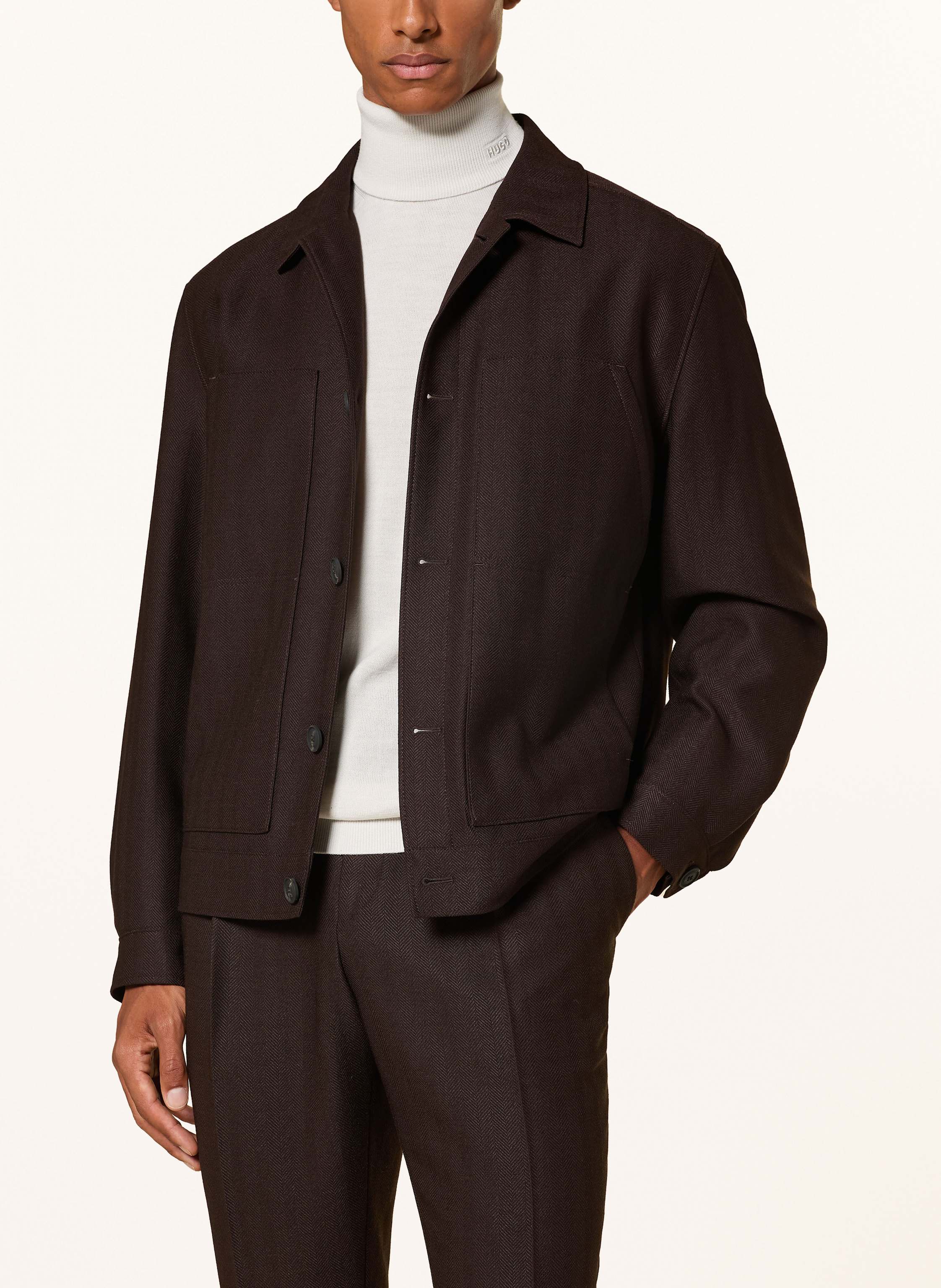 Thumbnail - Hugo Rollkragenpullover San Thomas weiss