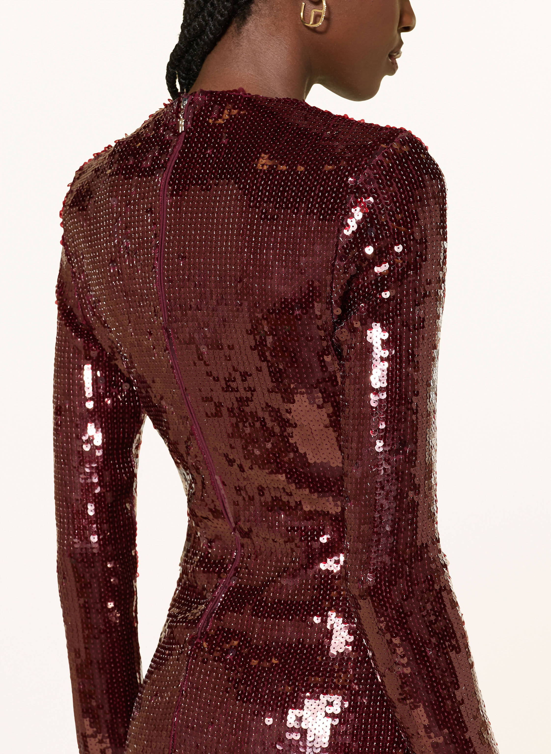 Thumbnail - Rotate Kleid Mit Pailletten rot