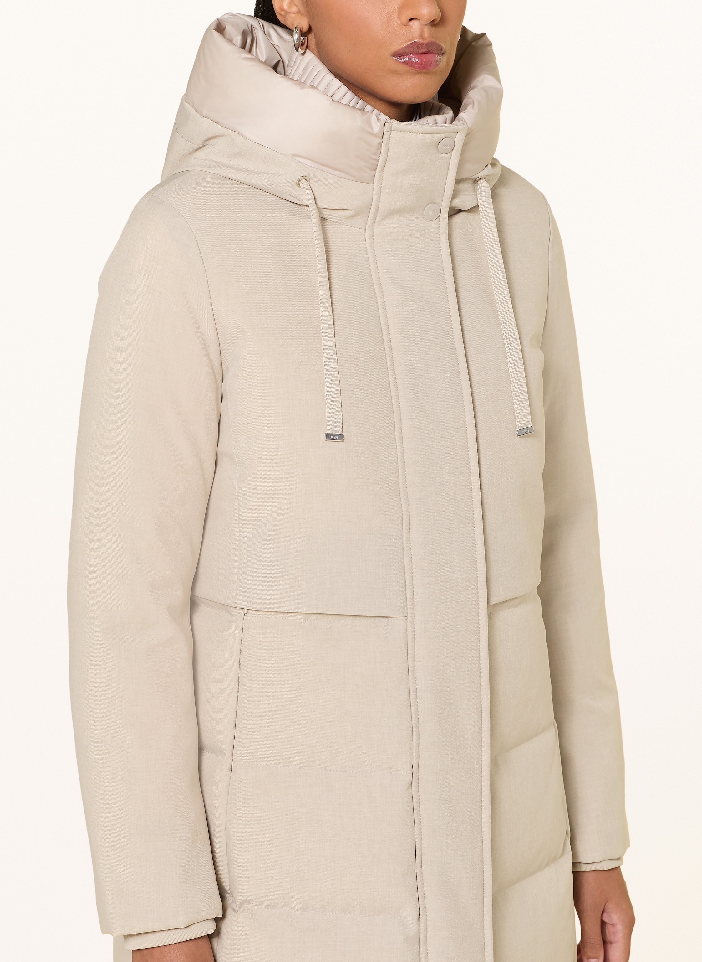 Thumbnail - Duno Daunenmantel Charlene Soraga beige