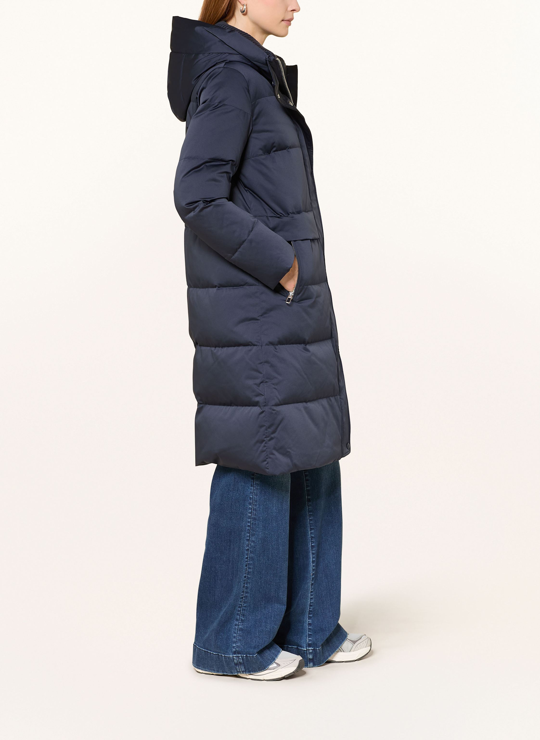 Thumbnail - Duno Daunenmantel Shegan blau