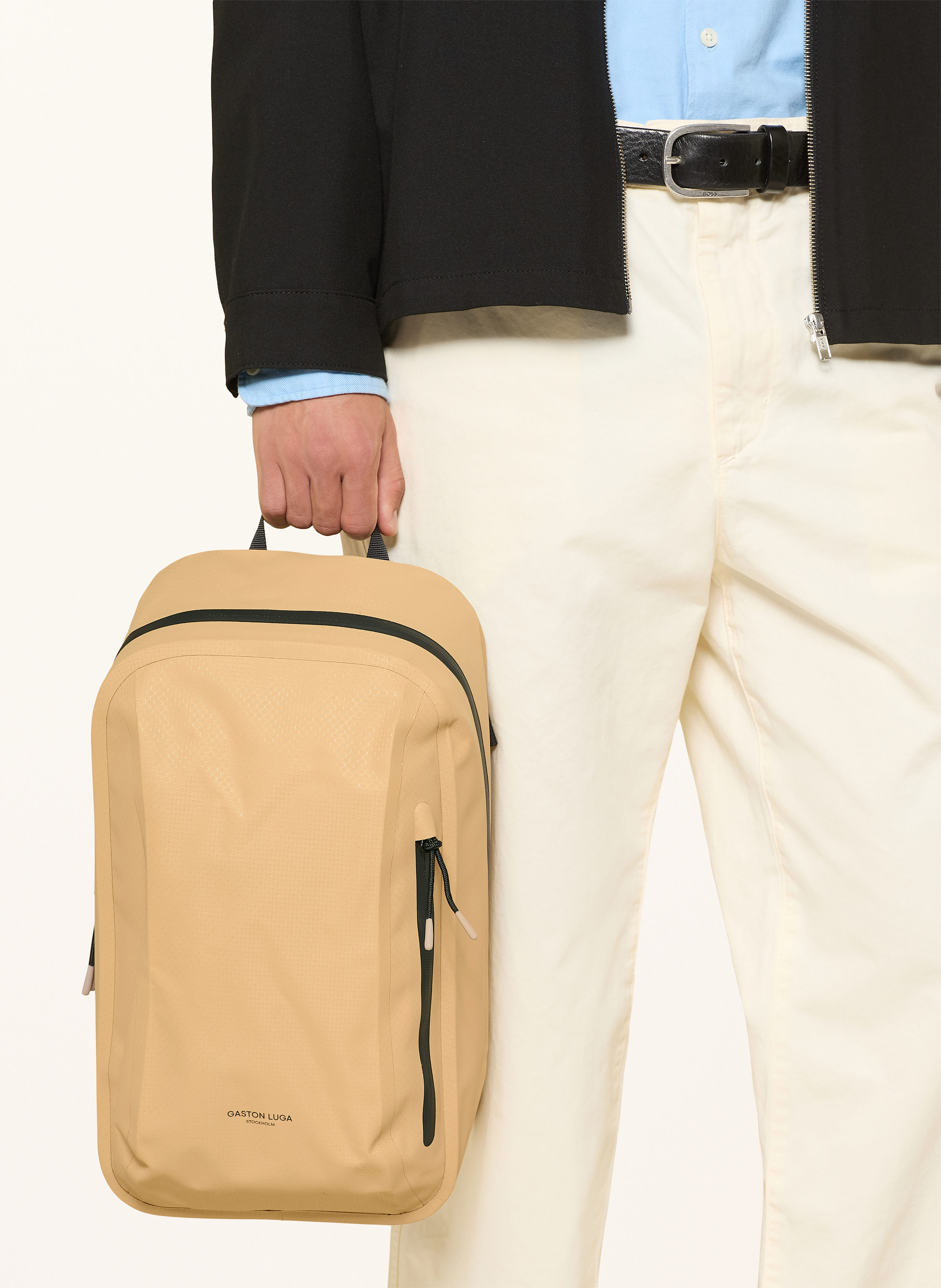 Thumbnail - Gaston Luga Rucksack Lightweight Duoseal 18 L Mit Laptop-Fach beige