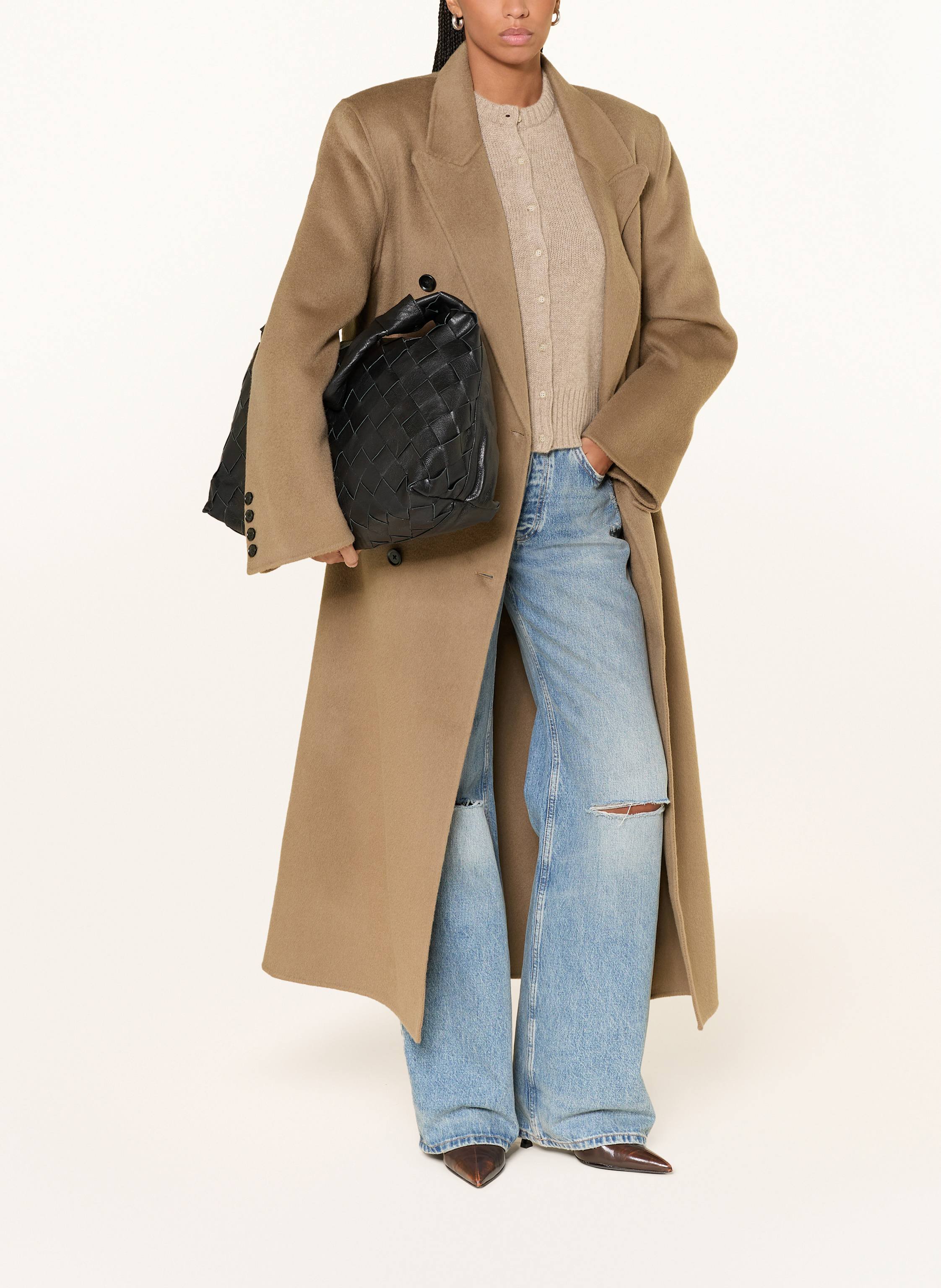 Thumbnail - Núnoo Beuteltasche Maxi Dandy schwarz