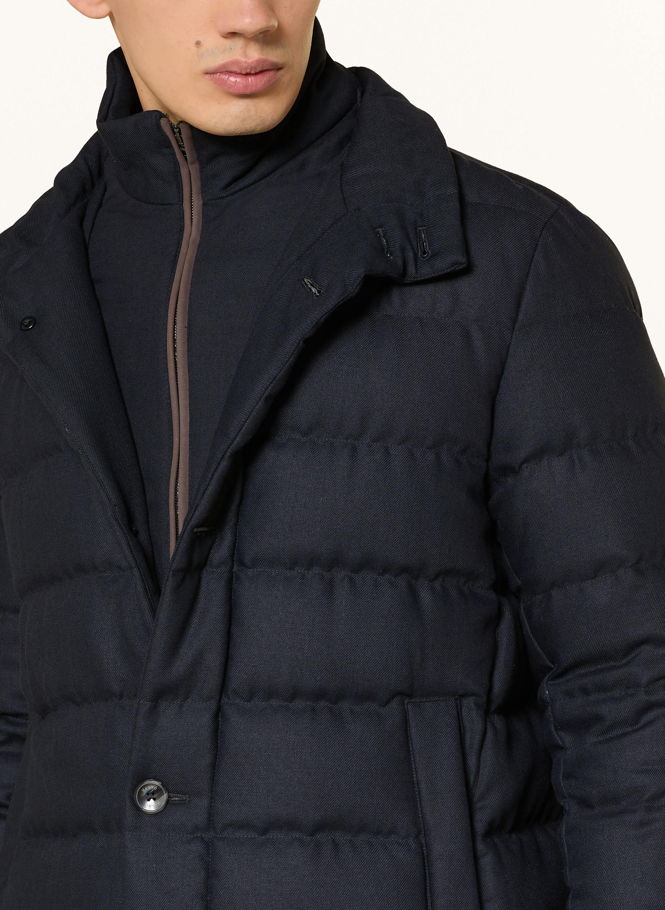 Thumbnail - Herno Daunenmantel blau