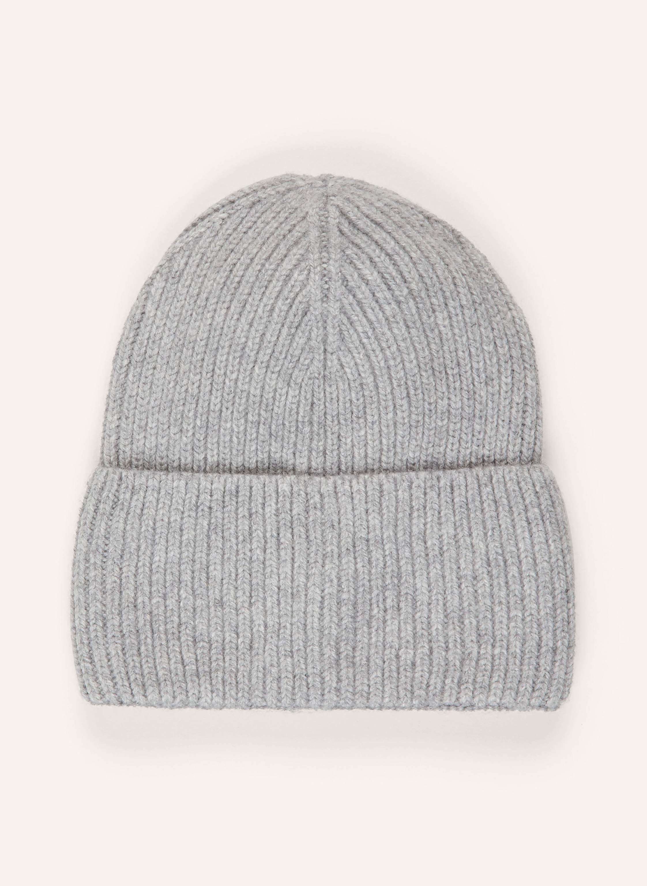 Capo Mütze Mit Cashmere grau