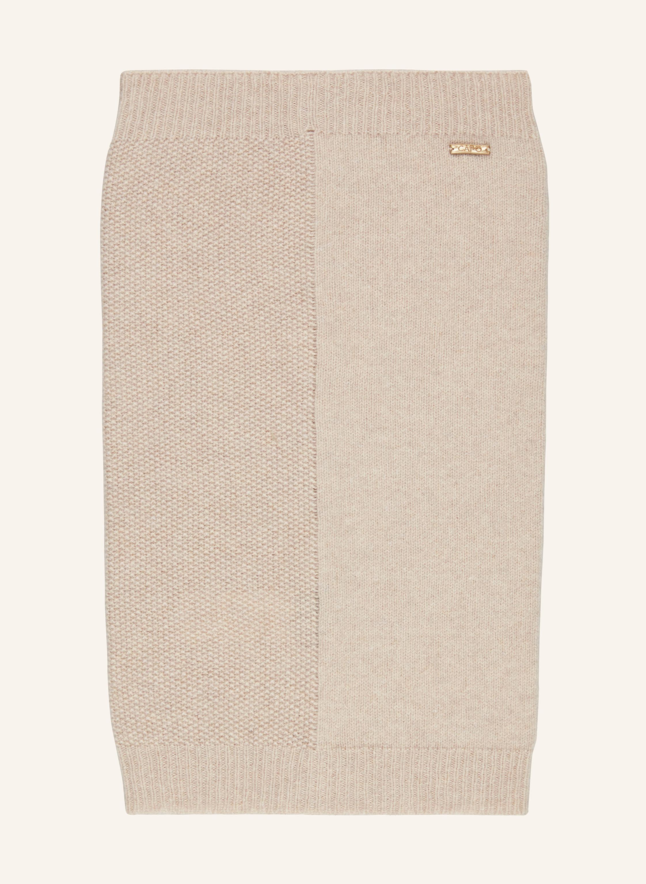 Capo Loop-Schal Mit Cashmere beige