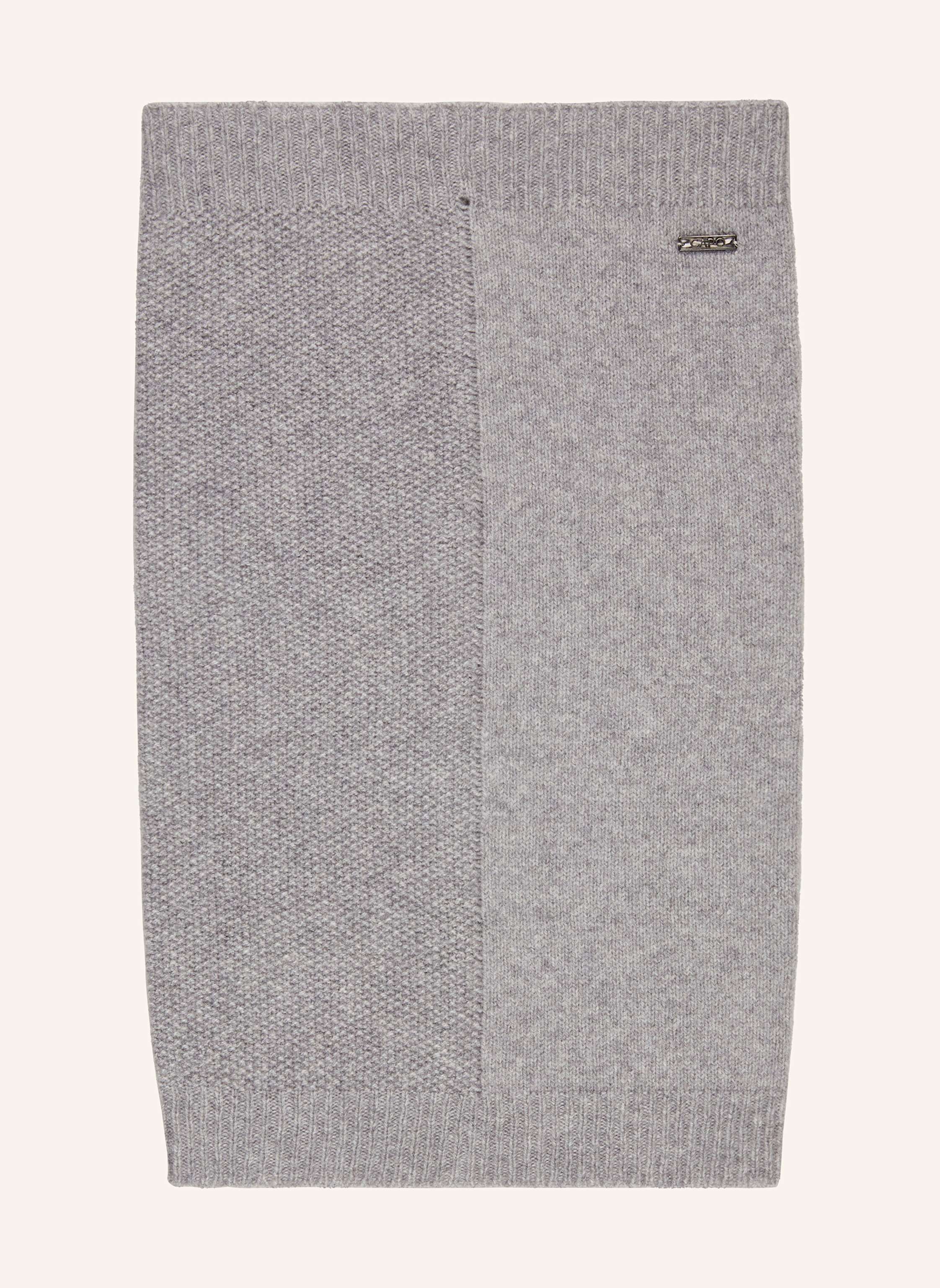 Capo Loop-Schal Mit Cashmere grau