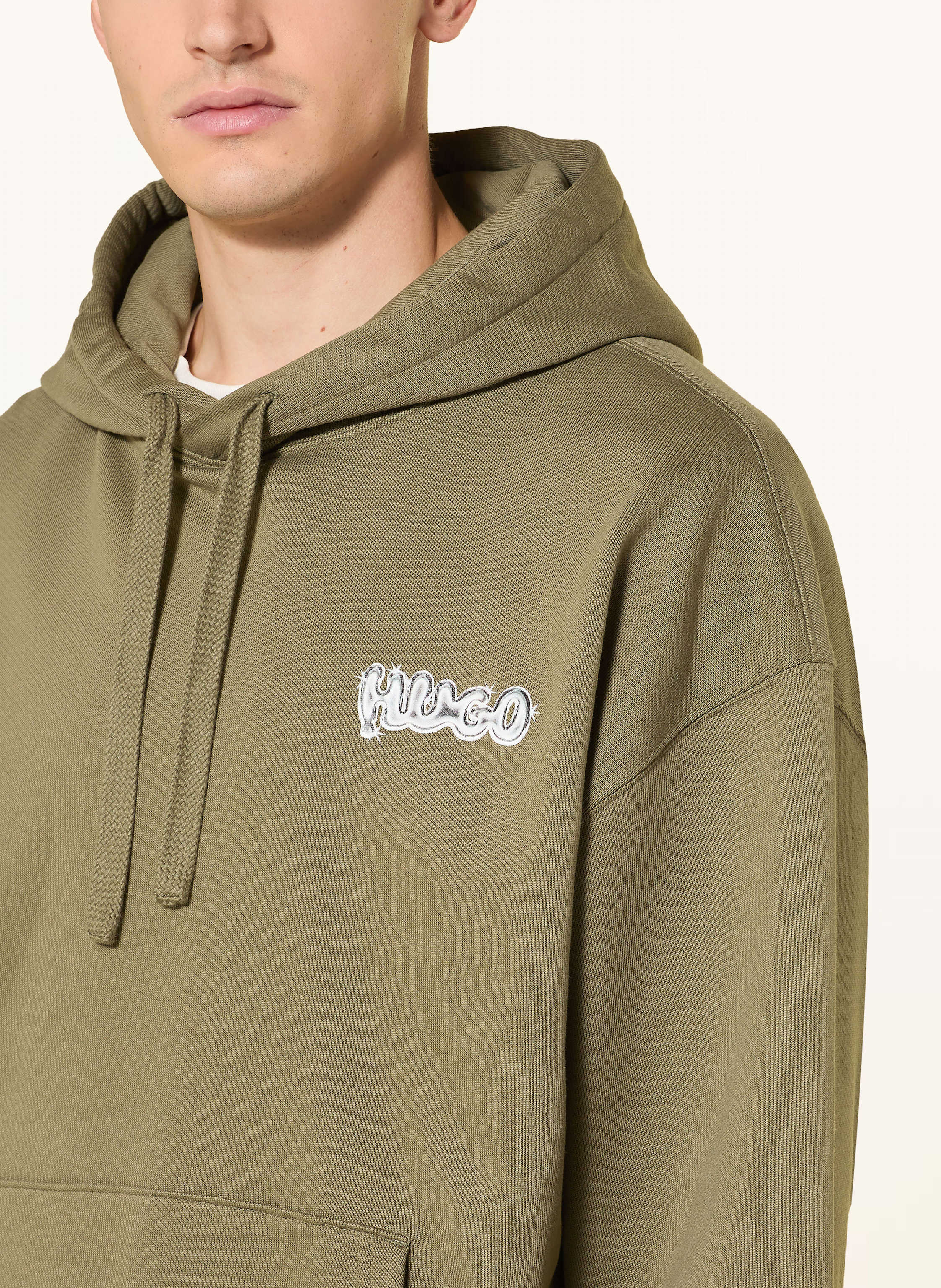 Thumbnail - Hugo Oversized-Hoodie Nyrohood gruen