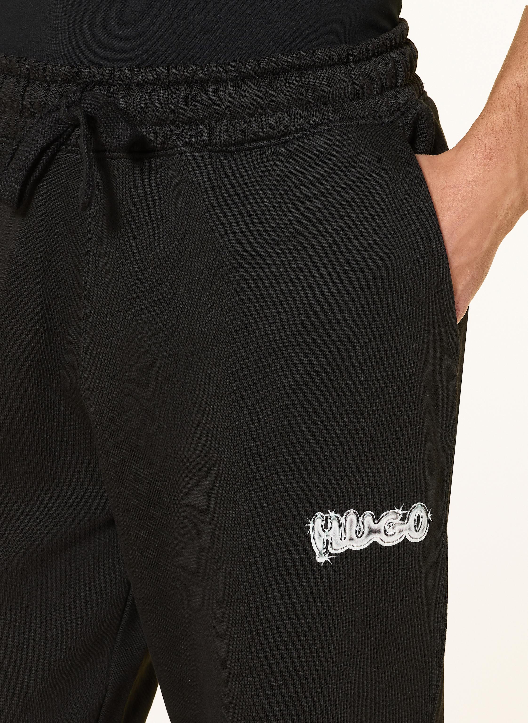 Thumbnail - Hugo Sweatpants Nyrotro schwarz