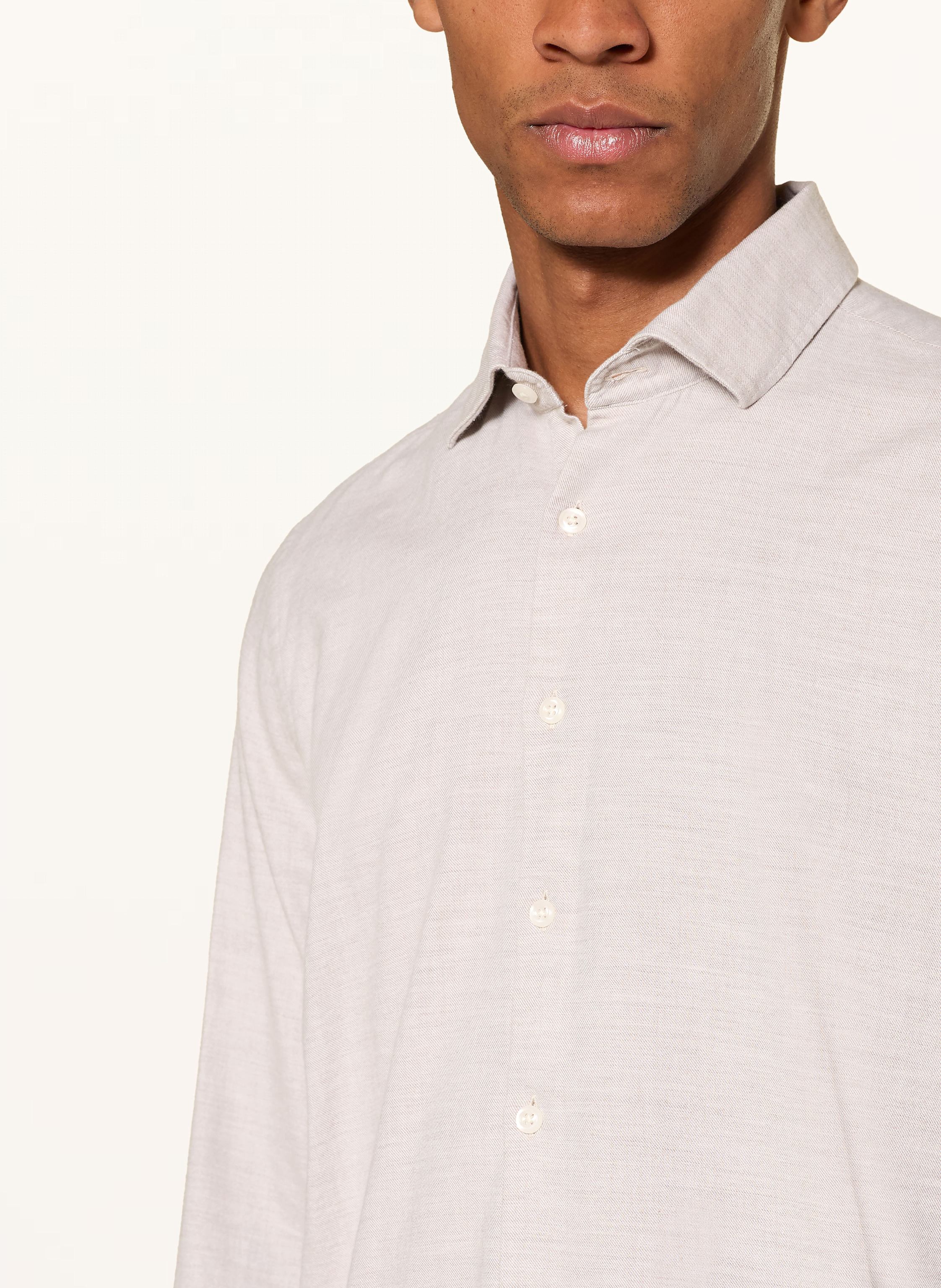 Thumbnail - Maerz Muenchen Hemd Comfort Fit beige