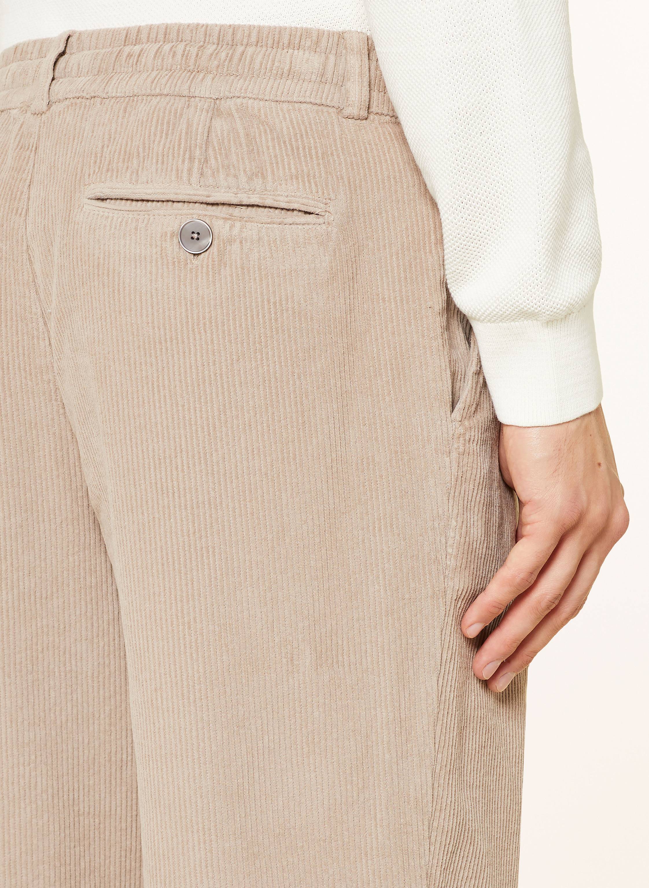 Thumbnail - Maerz Muenchen Cordhose Im Jogging-Stil Slim Fit braun