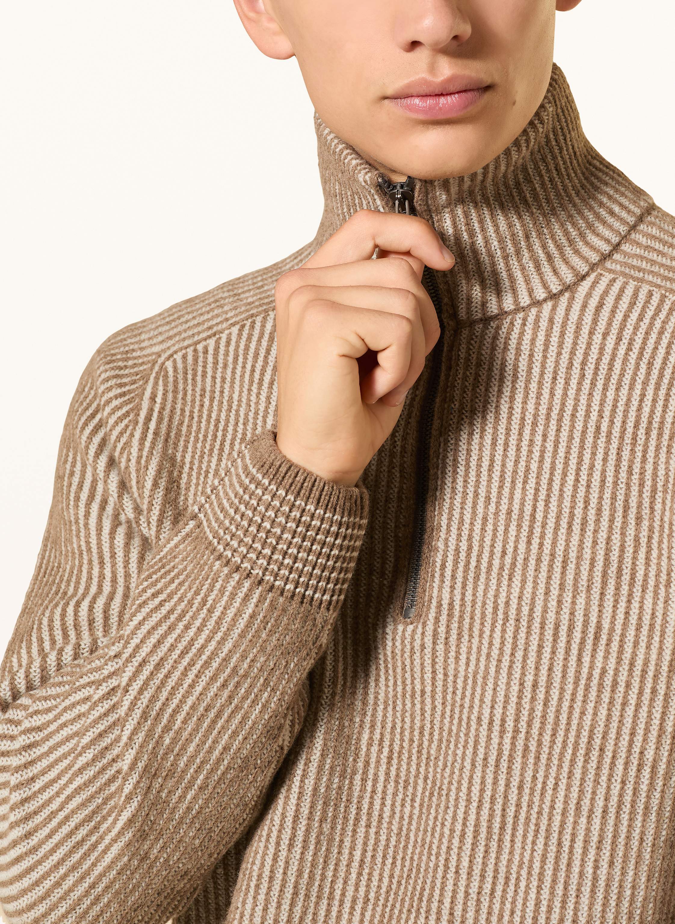 Thumbnail - Maerz Muenchen Troyer Aus Merinowolle braun