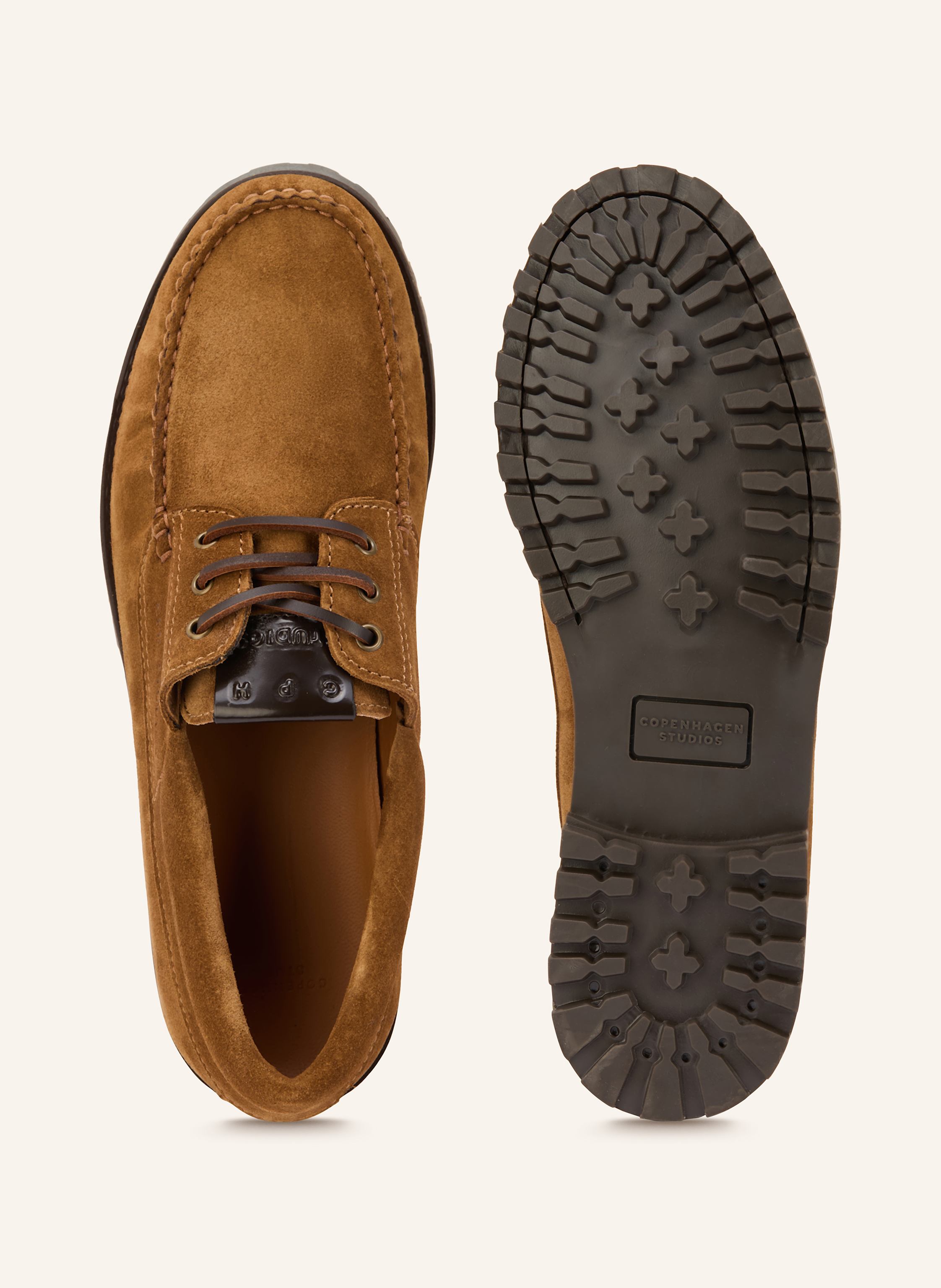 Thumbnail - Copenhagen Studios Schnürer cph616m braun