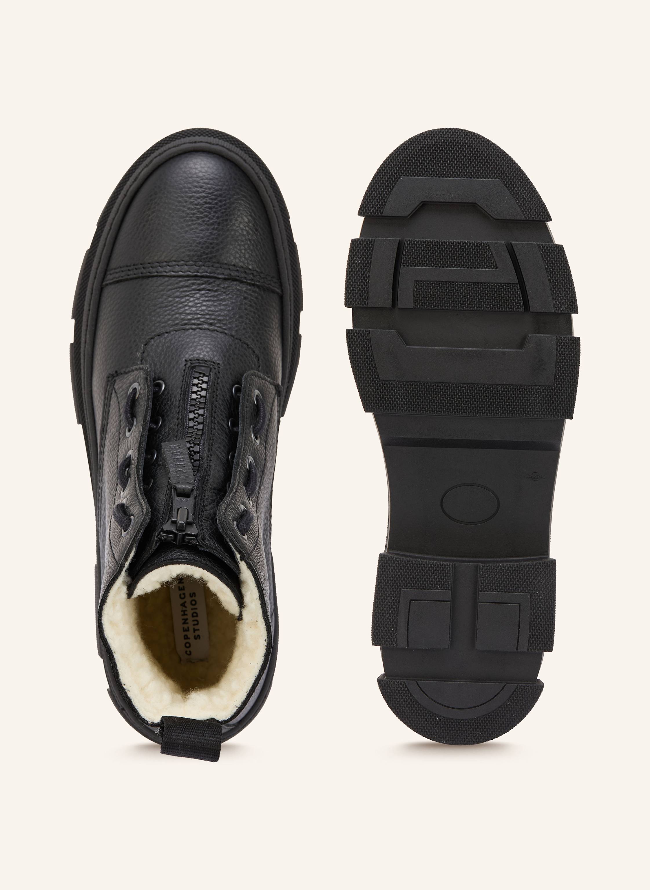 Thumbnail - Copenhagen Studios Schnürboots cph693m schwarz