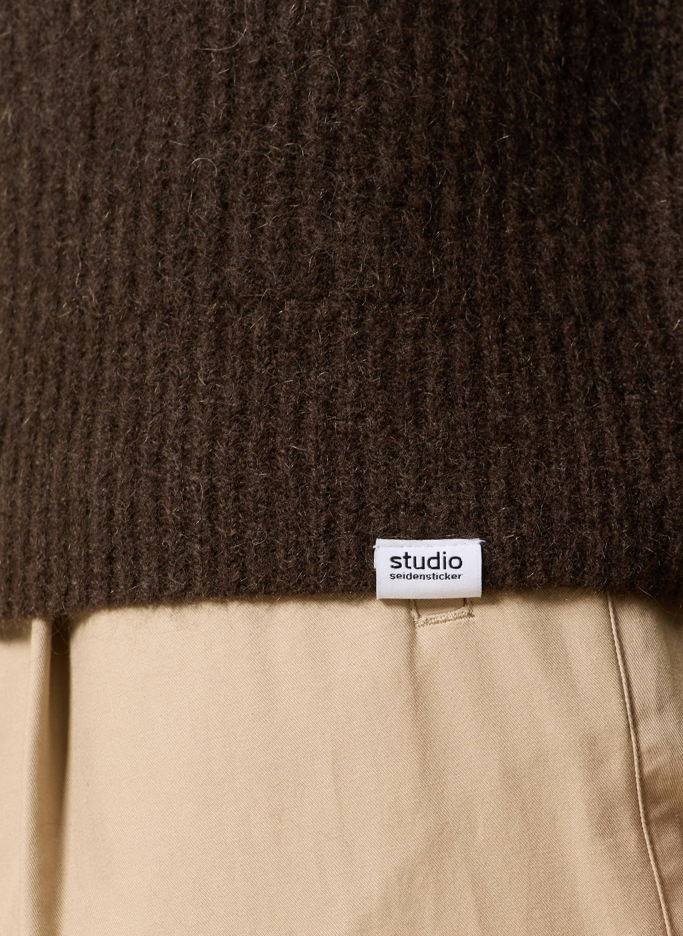 Thumbnail - Studio Seidensticker Pullover Mit Mohair braun