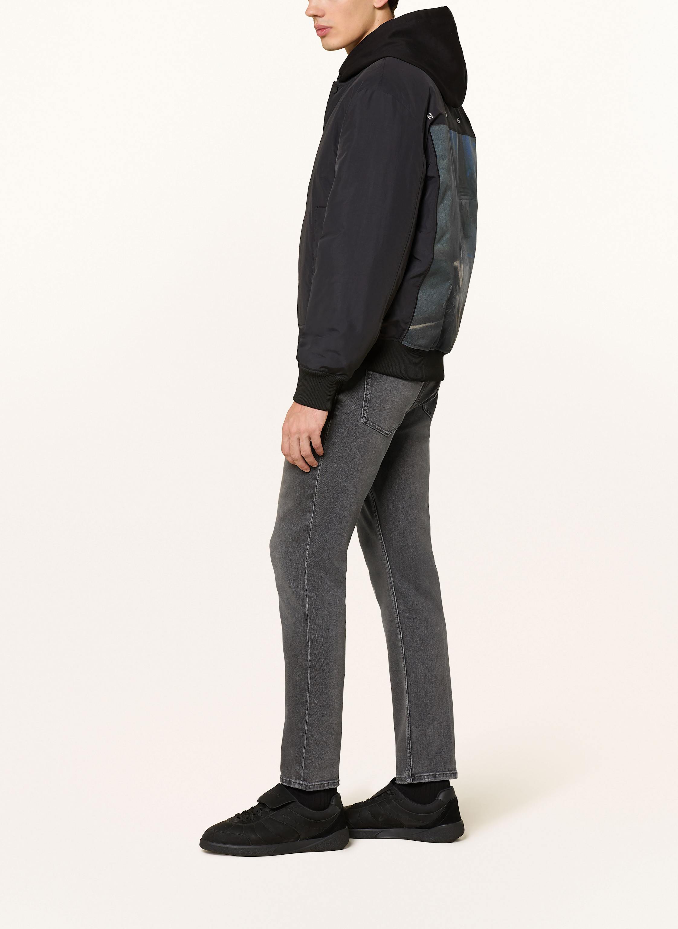 Thumbnail - Hugo Jeans Hugo 708 Slim Fit grau