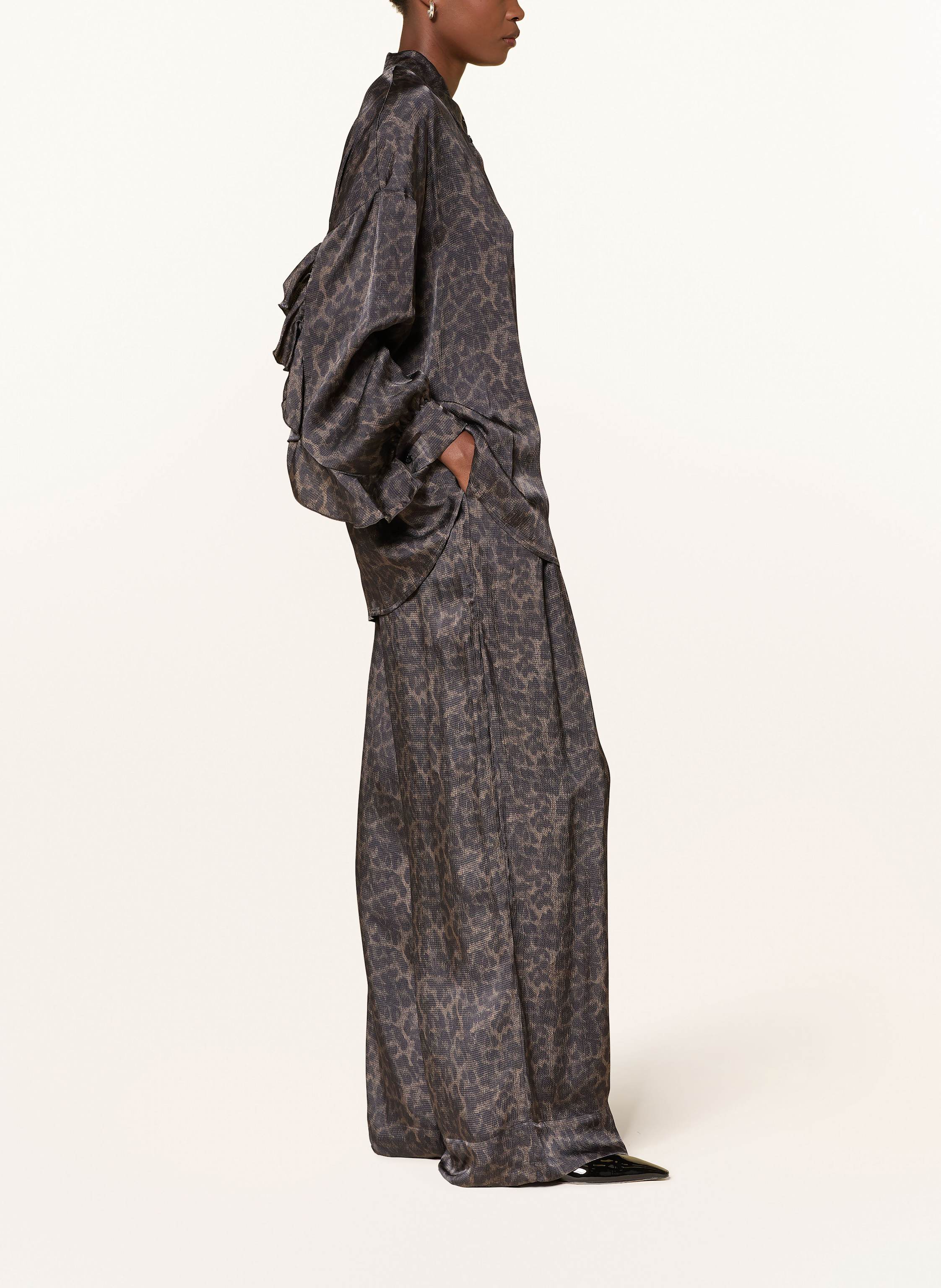 Thumbnail - Essentiel Antwerp Marlenehose Irving braun