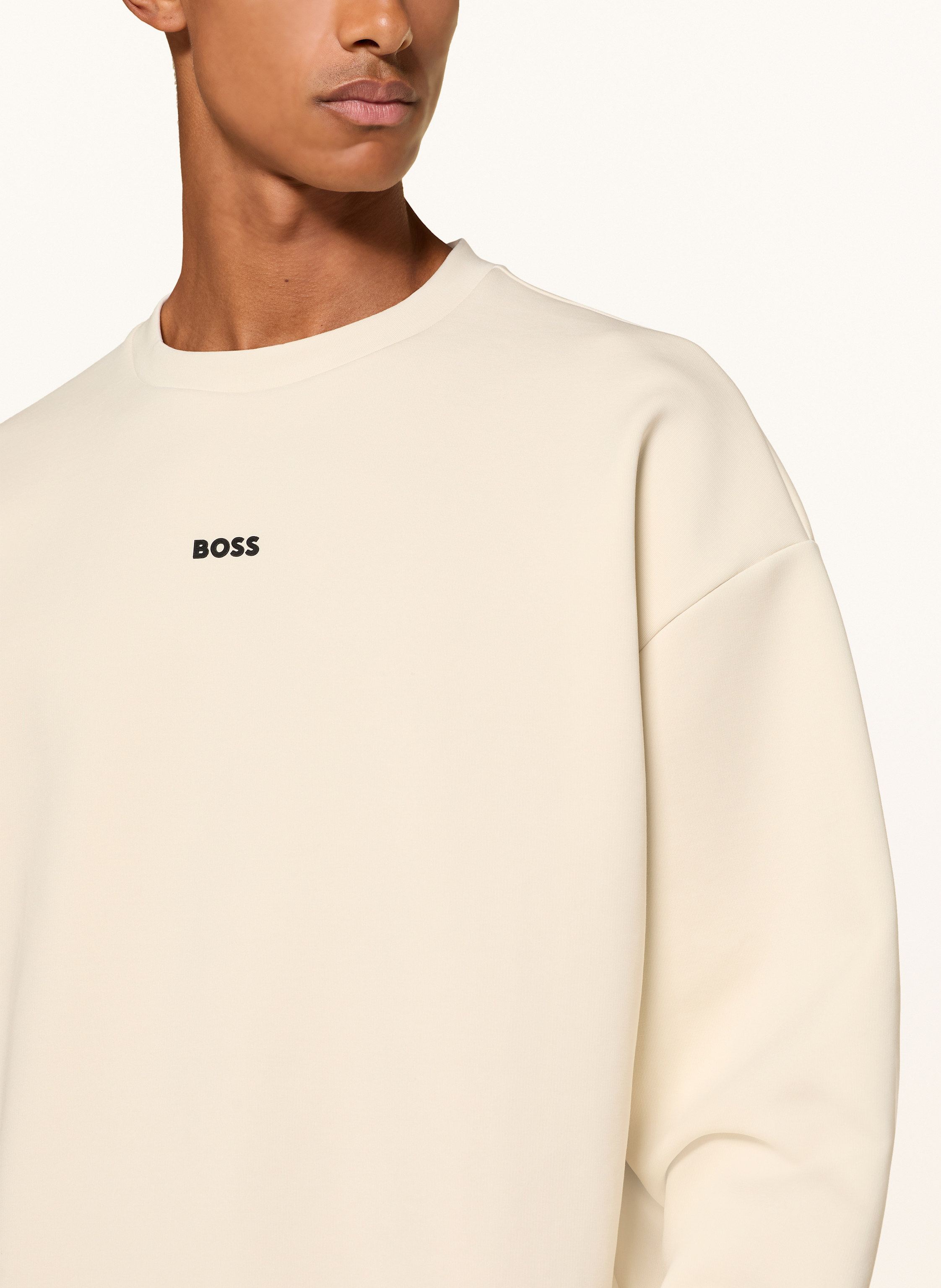 Thumbnail - Boss Sweatshirt Stenson beige