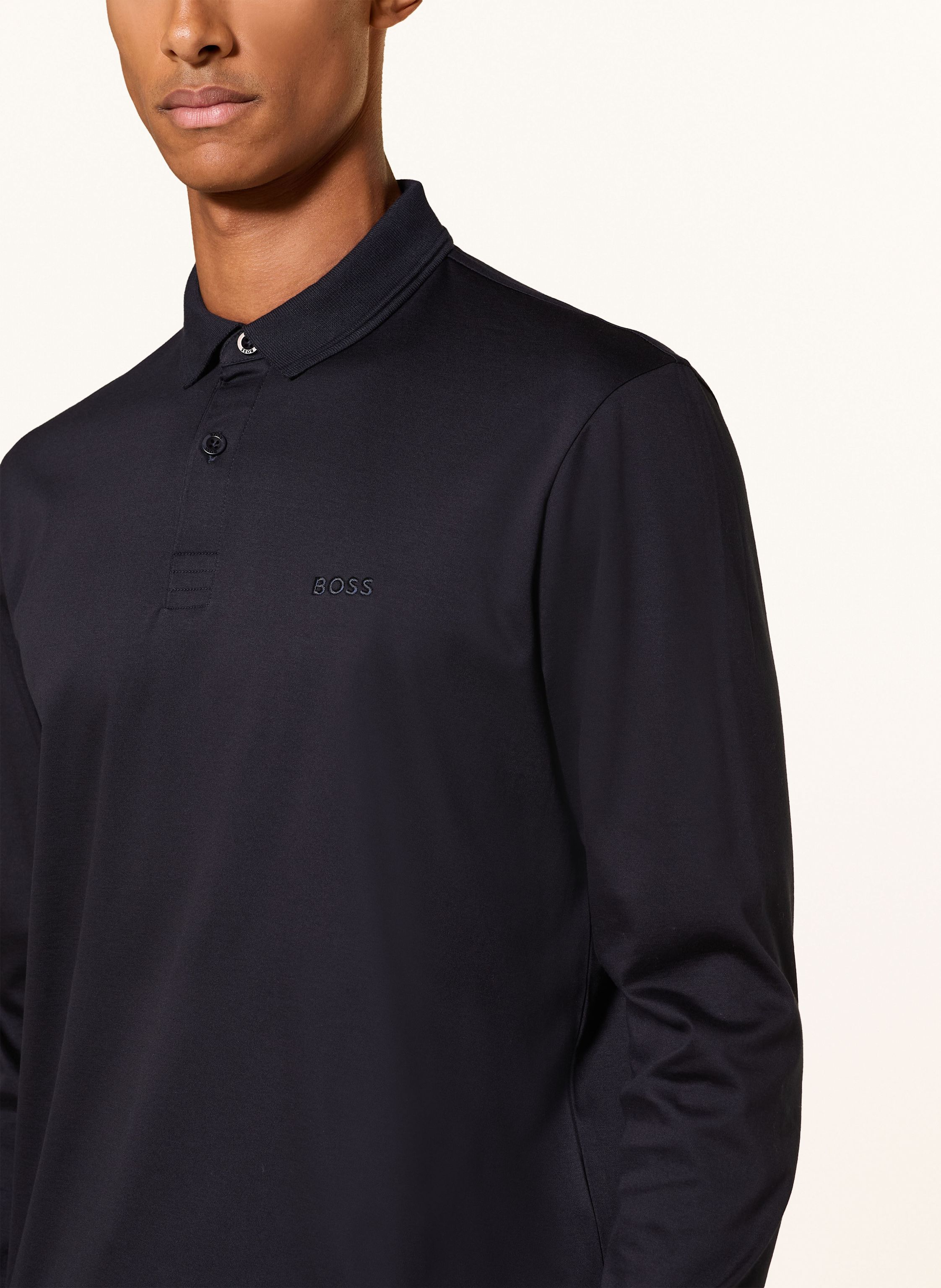 Thumbnail - Boss Jersey-Poloshirt Pirol Regular Fit blau