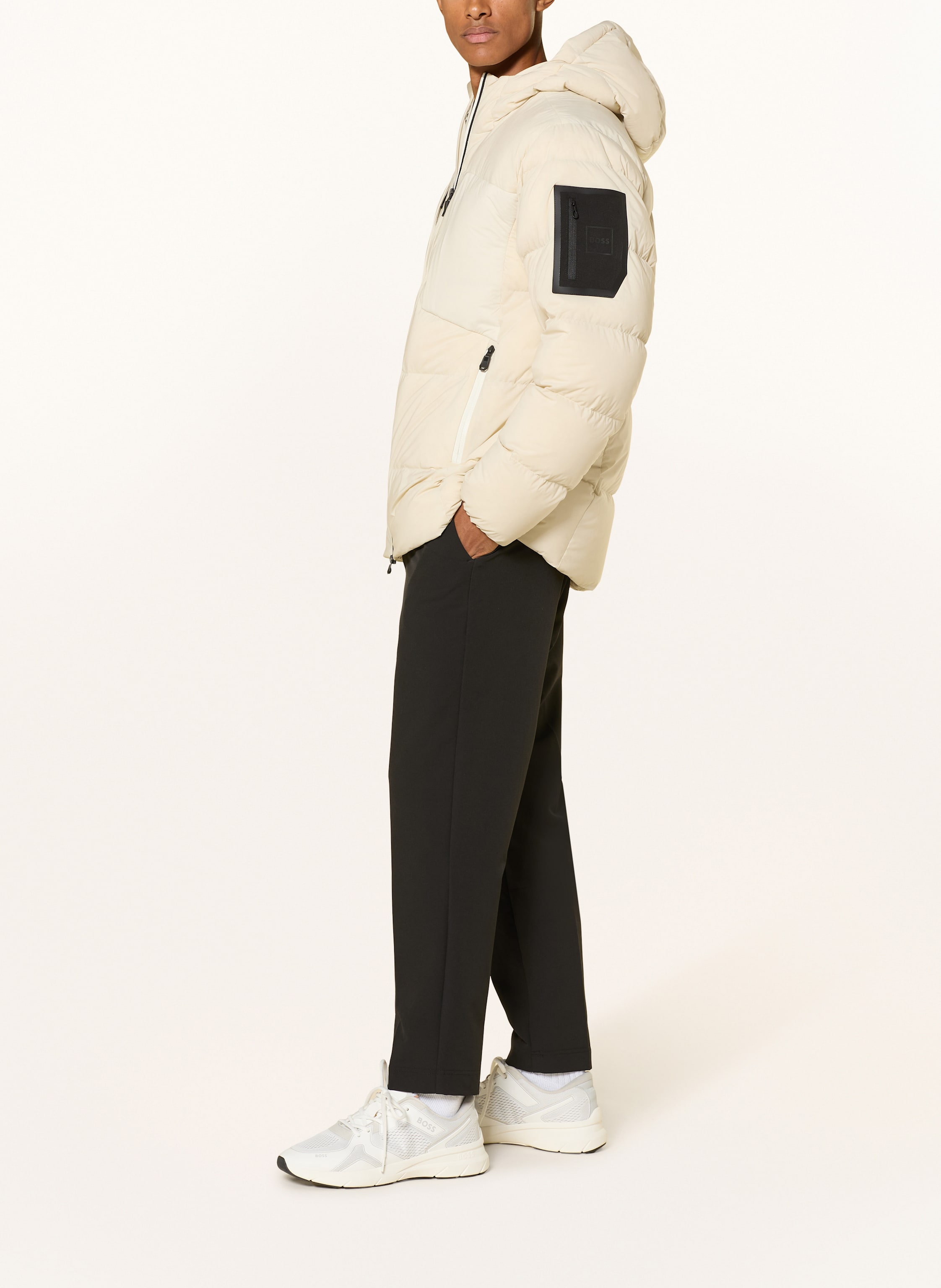 Thumbnail - Boss Daunenjacke Riplite Puffer weiss