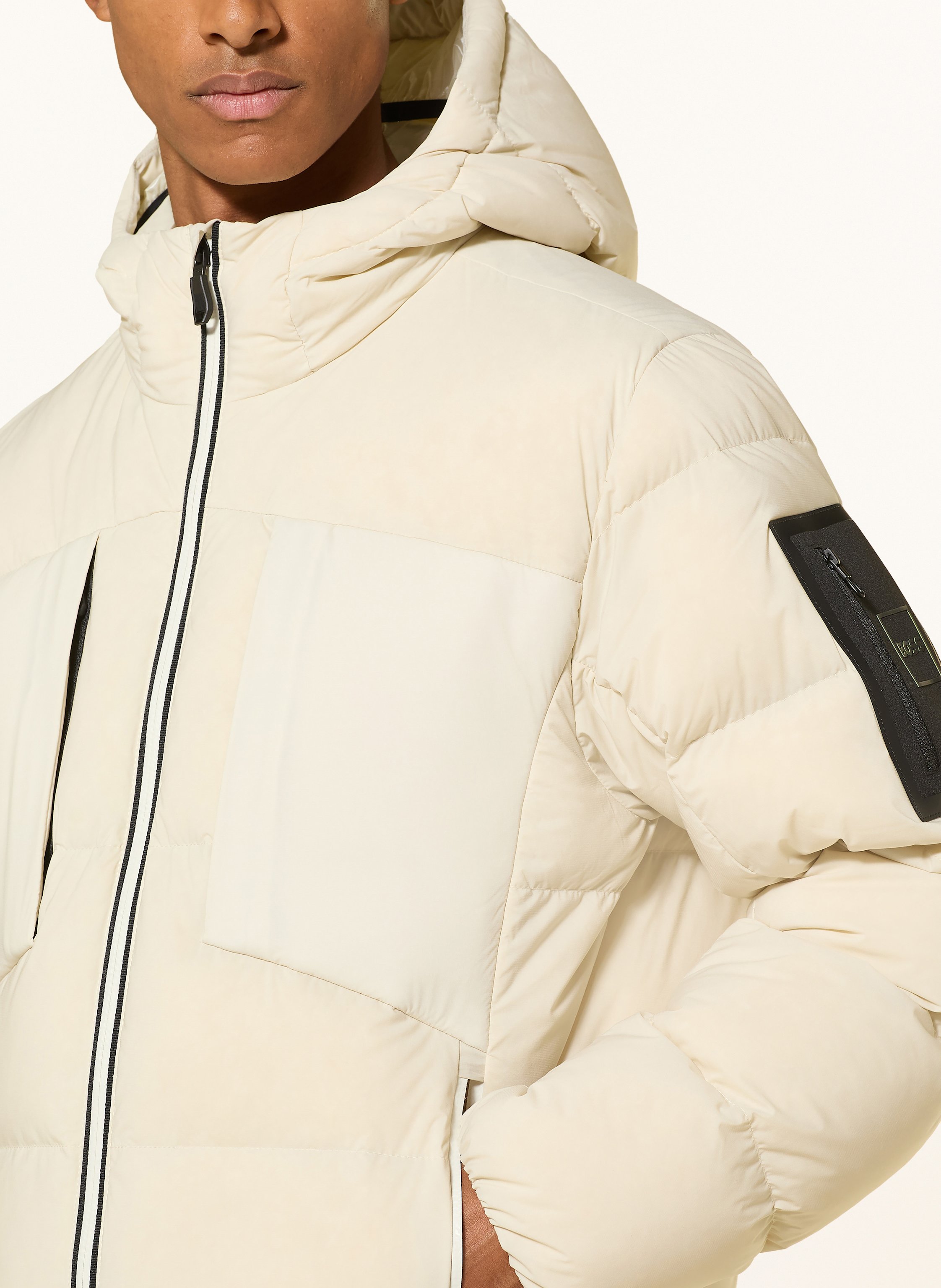 Thumbnail - Boss Daunenjacke Riplite Puffer weiss