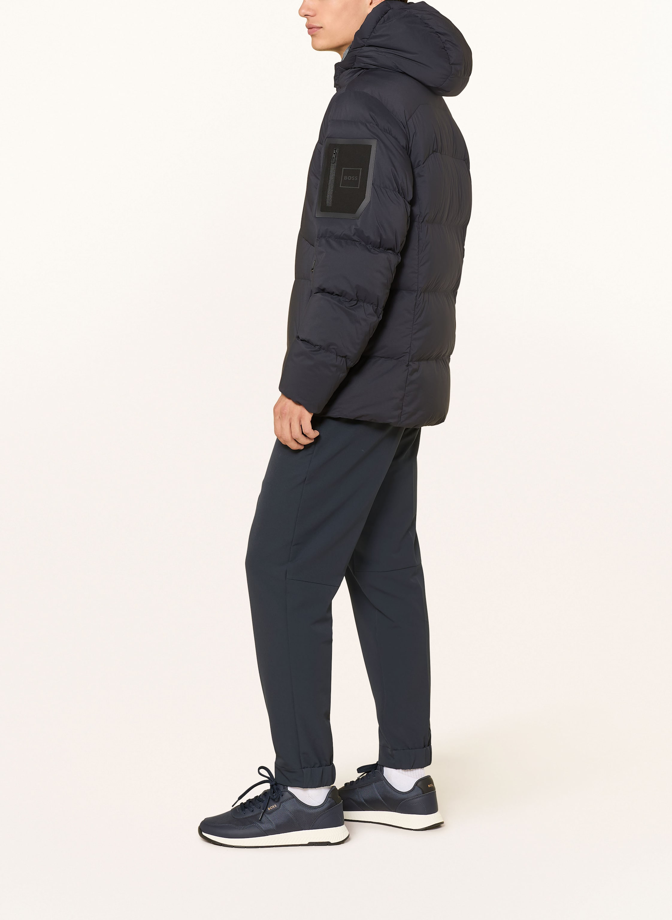 Thumbnail - Boss Daunenjacke Riplite Puffer blau