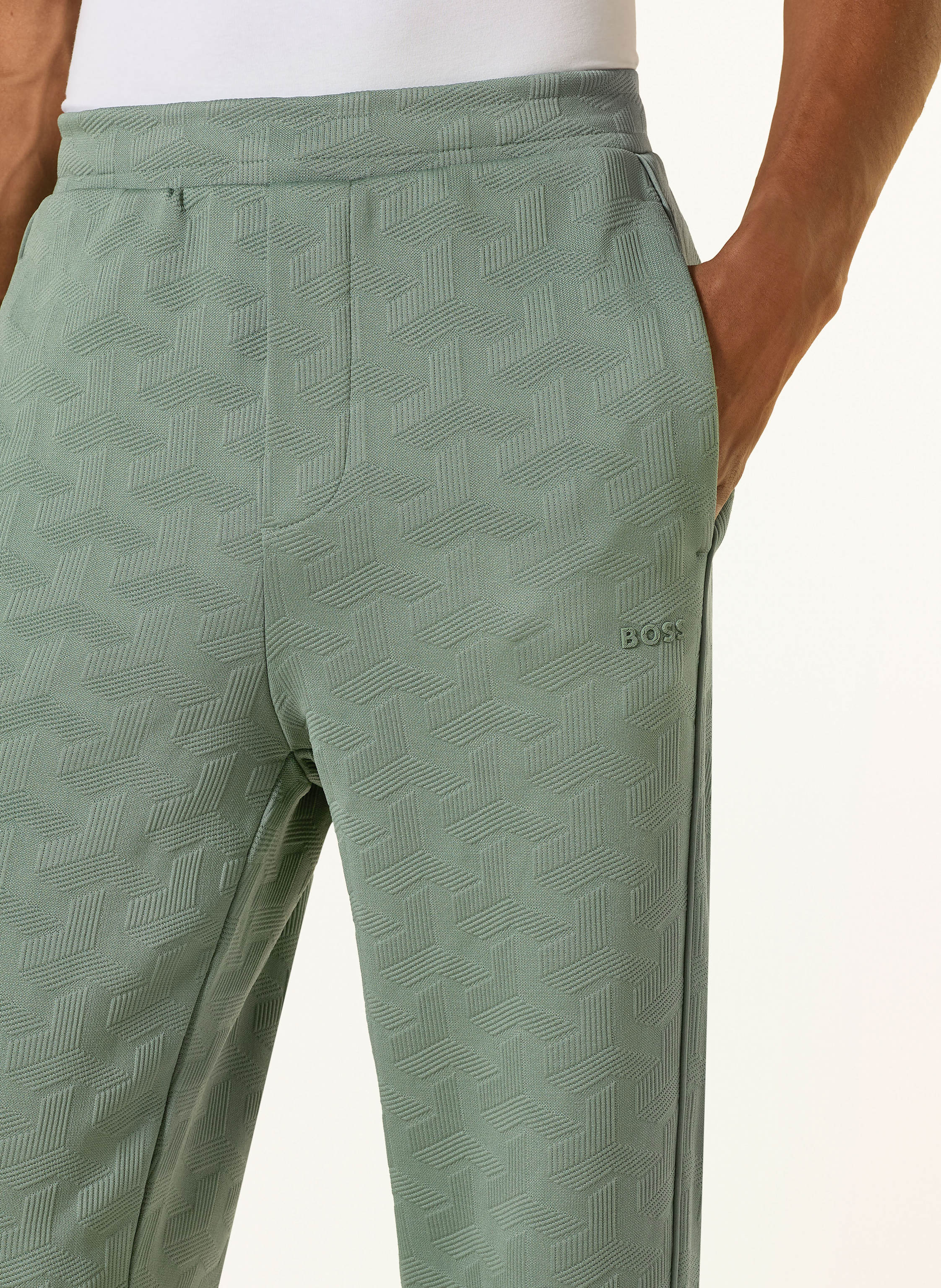 Thumbnail - Boss Sweatpants Mirror gruen