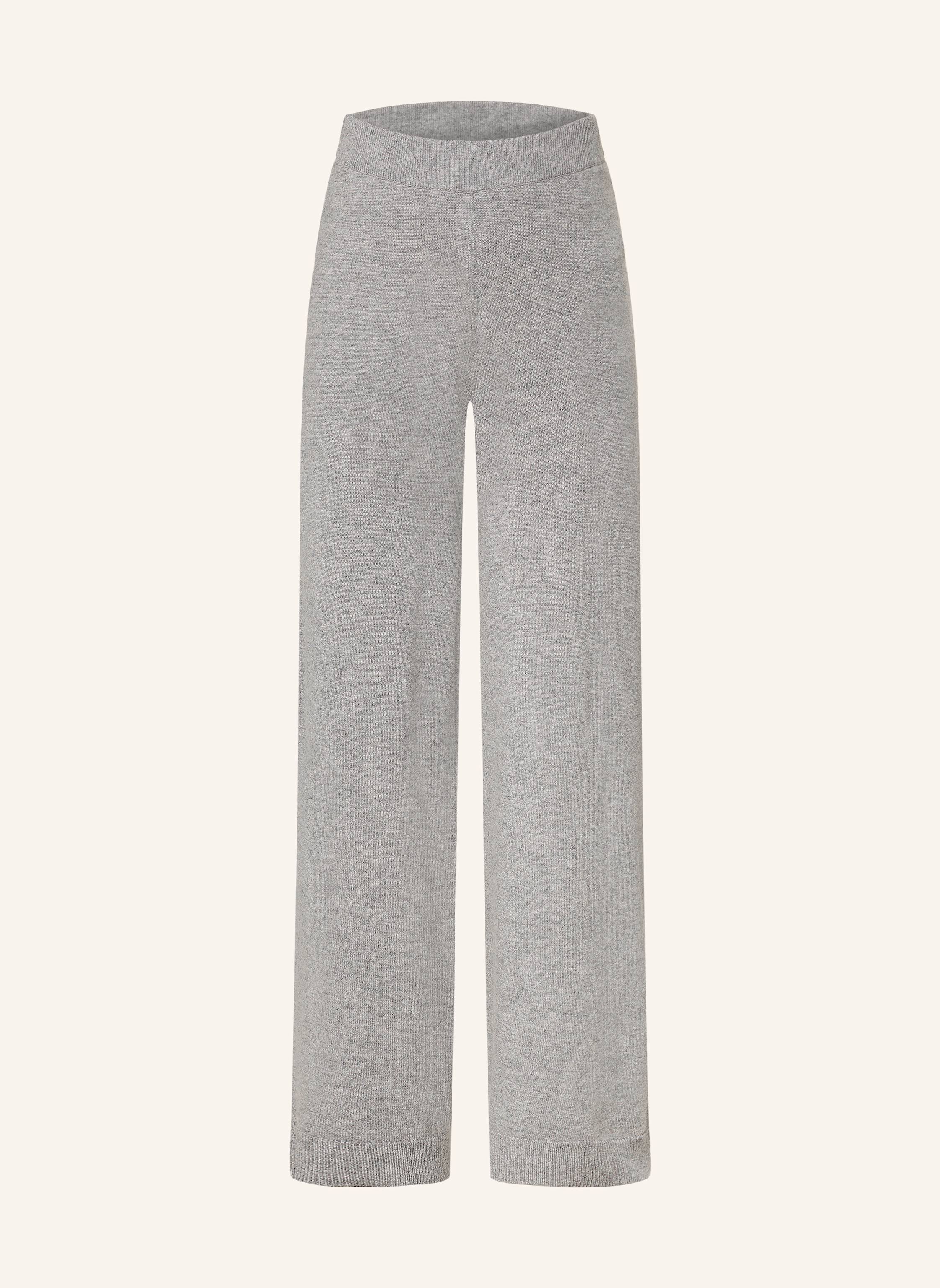 Allude Strickhose Mit Cashmere grau