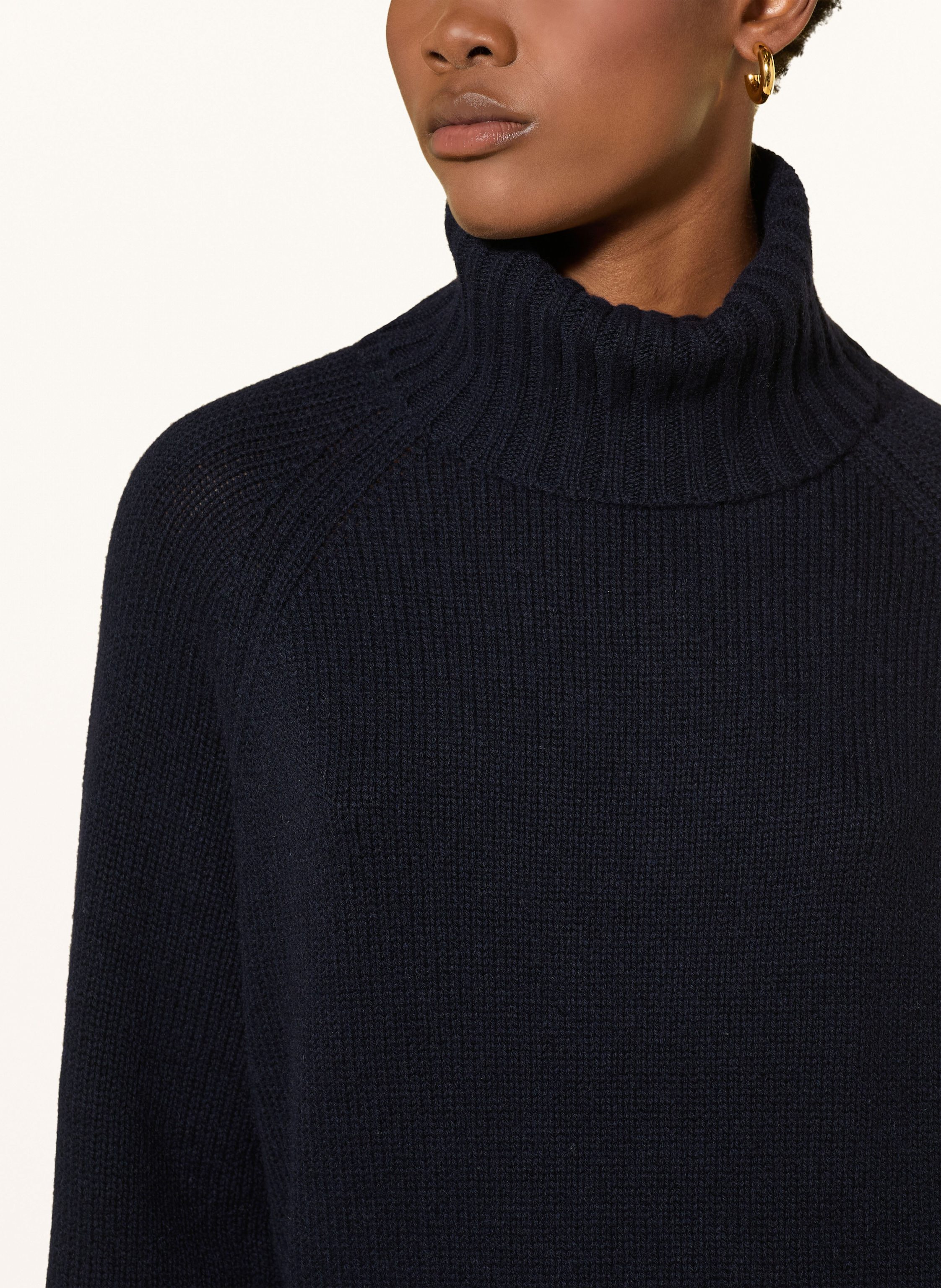 Thumbnail - Allude Rollkragenpullover Mit Cashmere blau