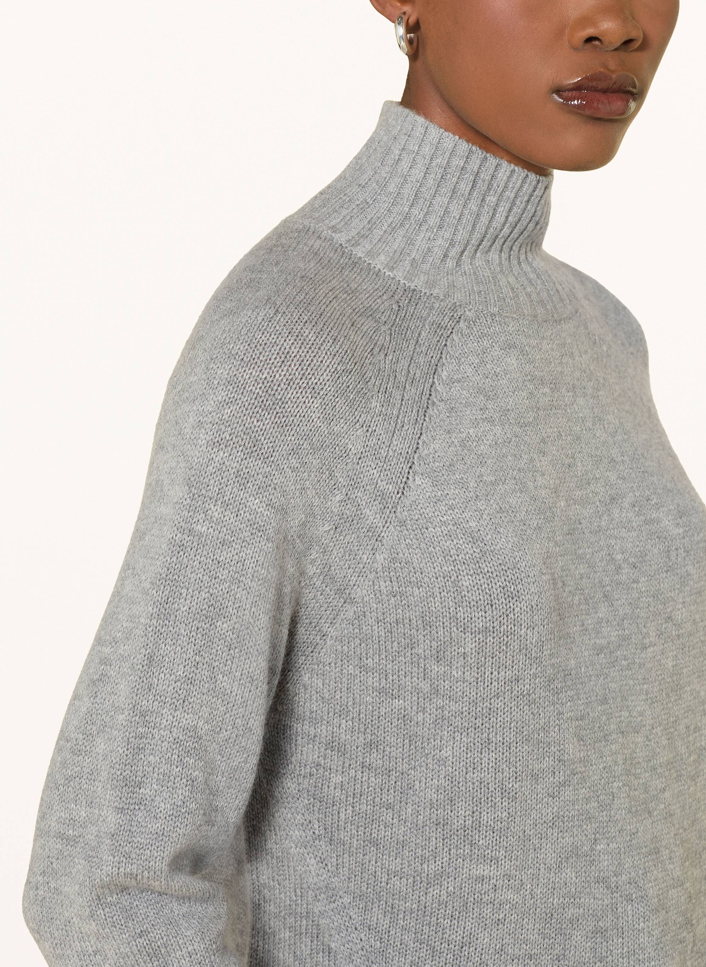 Thumbnail - Allude Rollkragenpullover Mit Cashmere grau