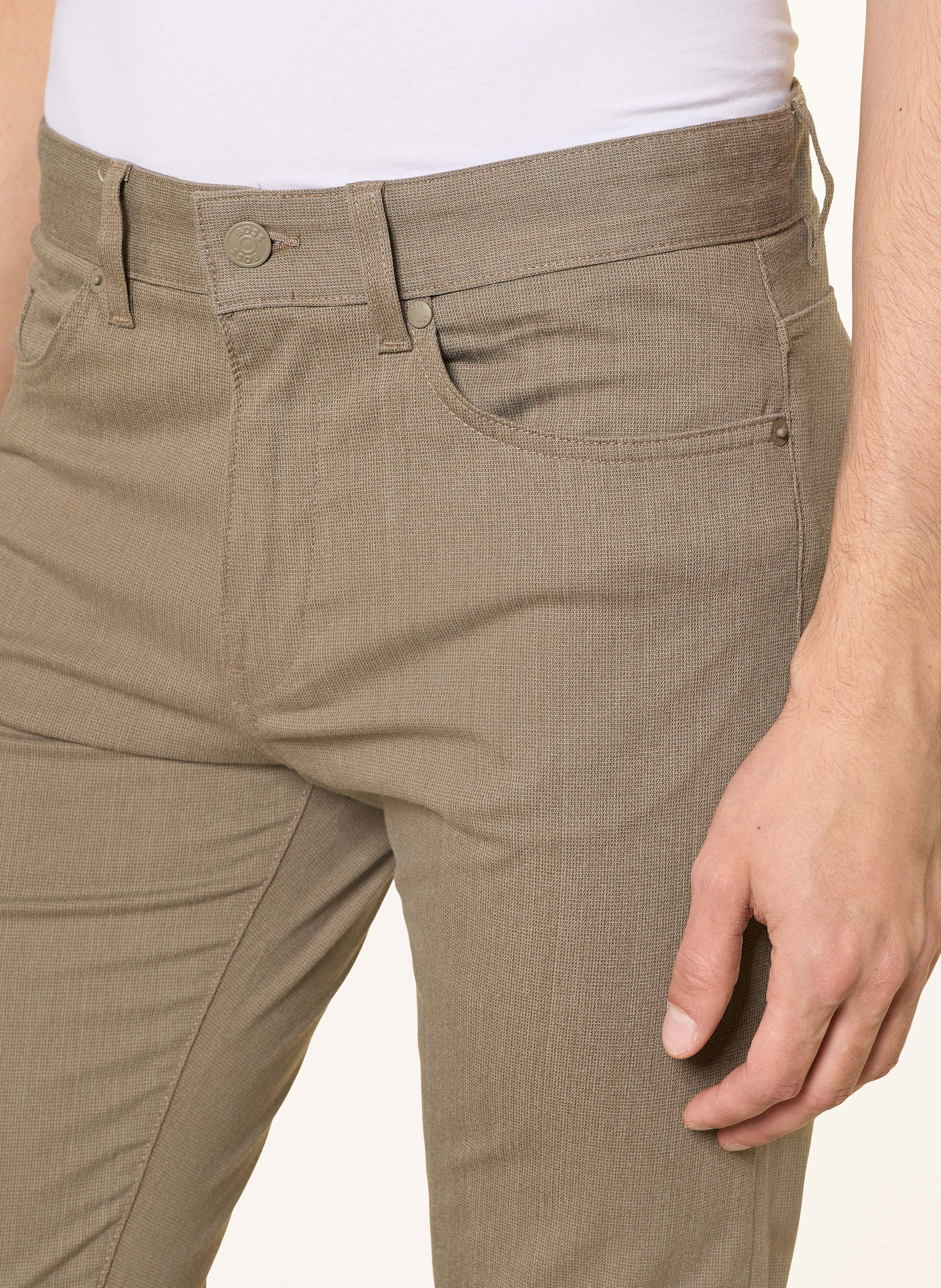 Thumbnail - Boss Jeans Delaware Slim Fit braun